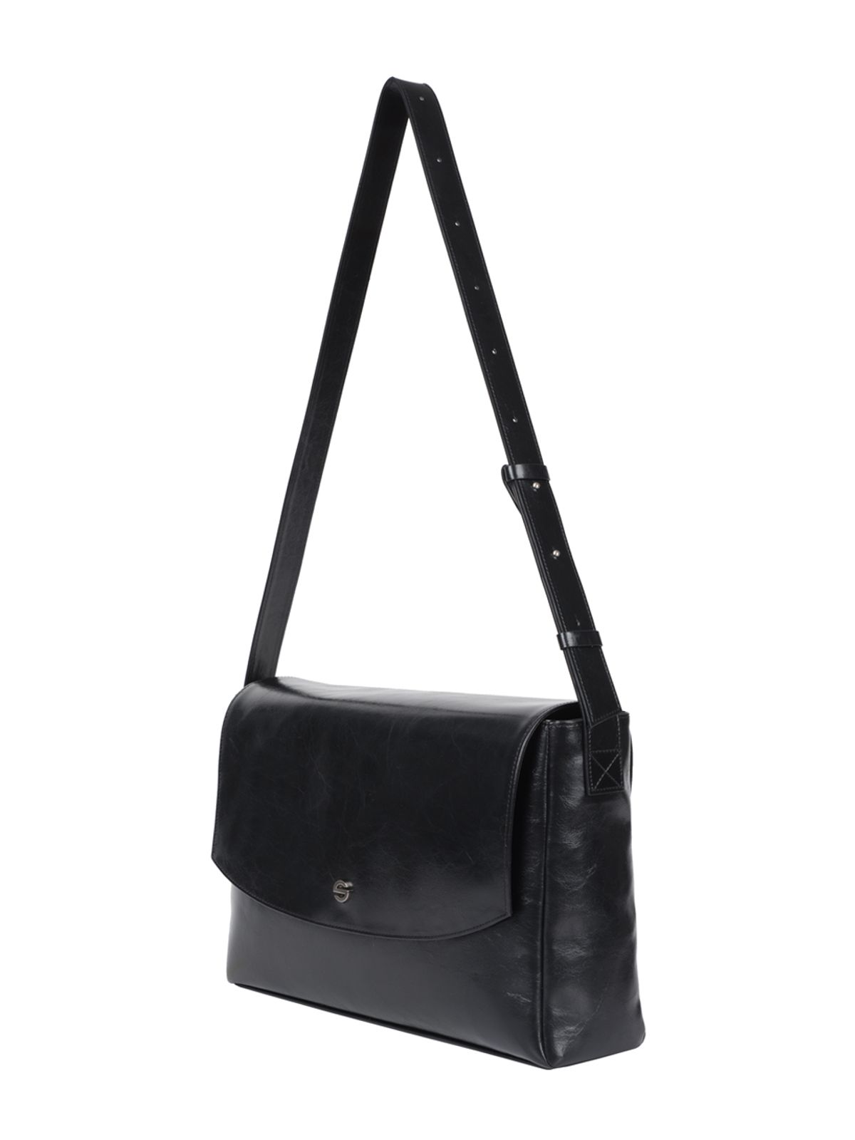 세미코드(SEMICODE) capture bag - crinkle black