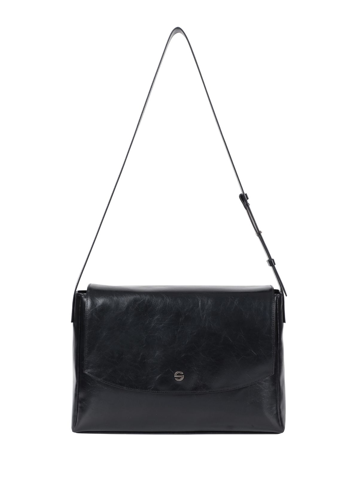 세미코드(SEMICODE) capture bag - crinkle black