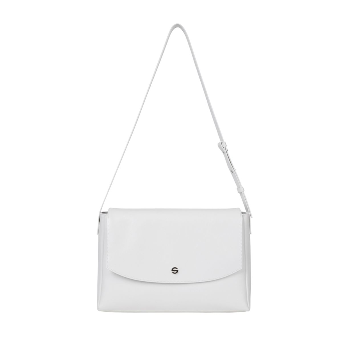 세미코드(SEMICODE) capture bag - crinkle white