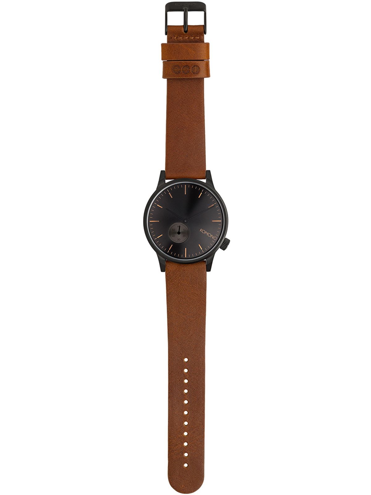 코모노와치(KOMONO WATCH) WINSTON SUBS Black Cognac