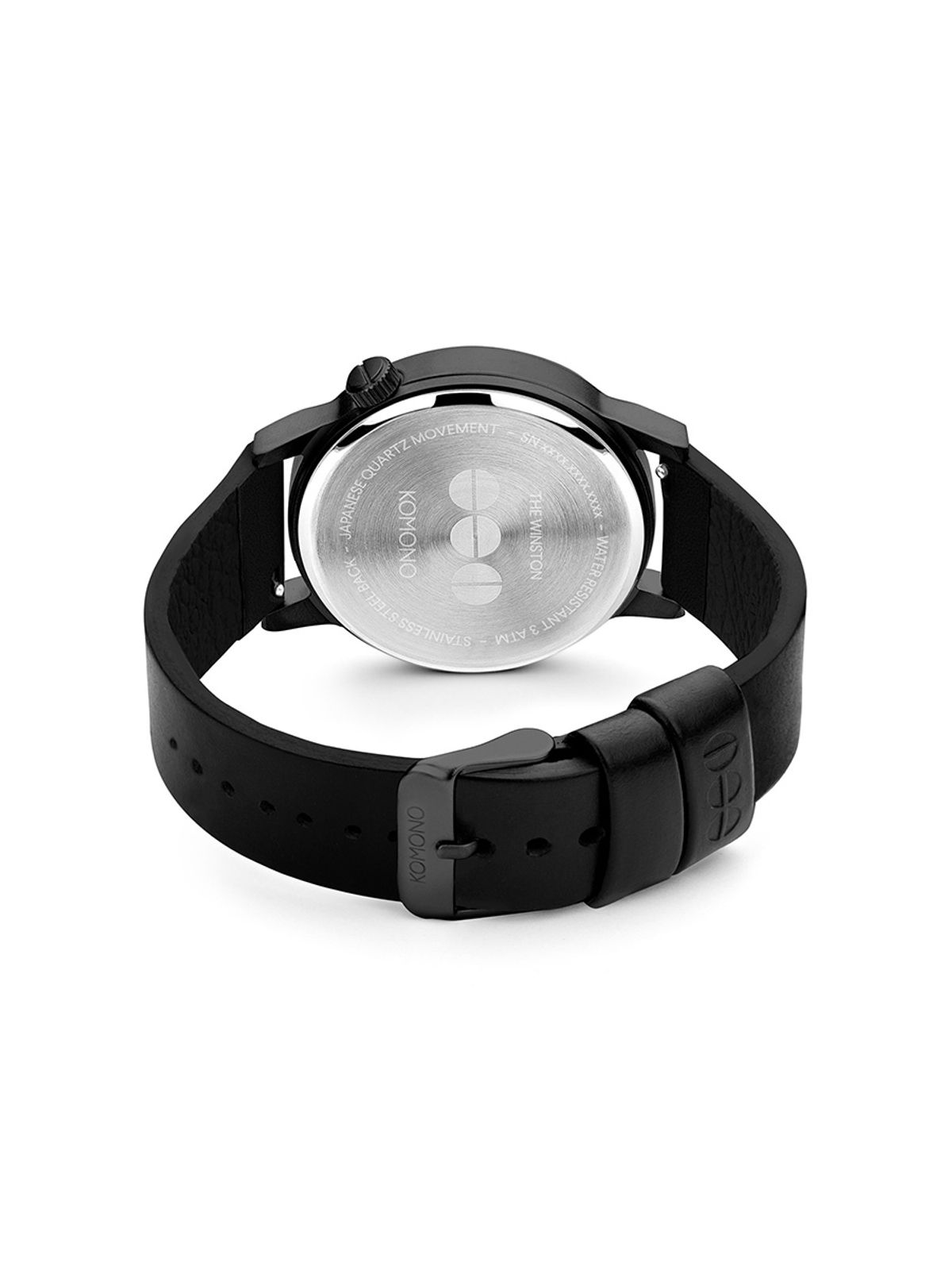 코모노와치(KOMONO WATCH) WINSTON REGAL All Black