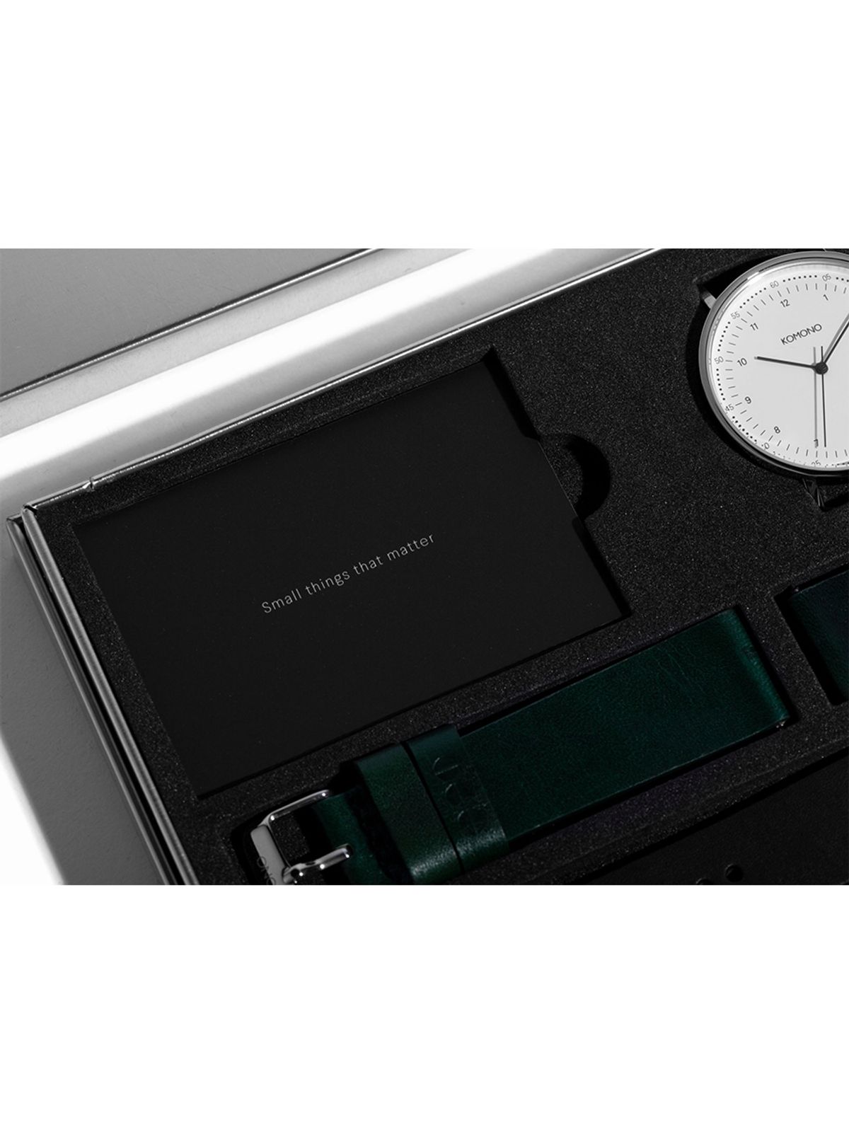 코모노와치(KOMONO WATCH) LEWIS Black Gift Set