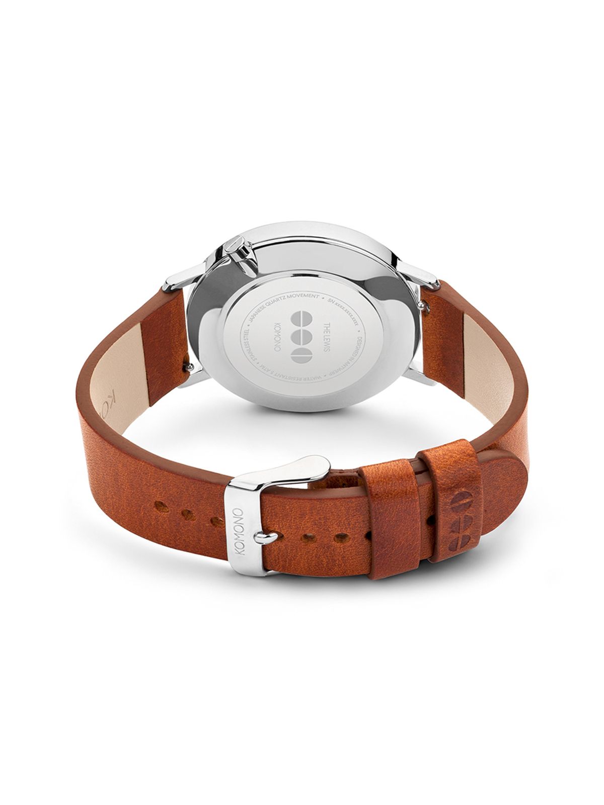 코모노와치(KOMONO WATCH) LEWIS Blue Cognac