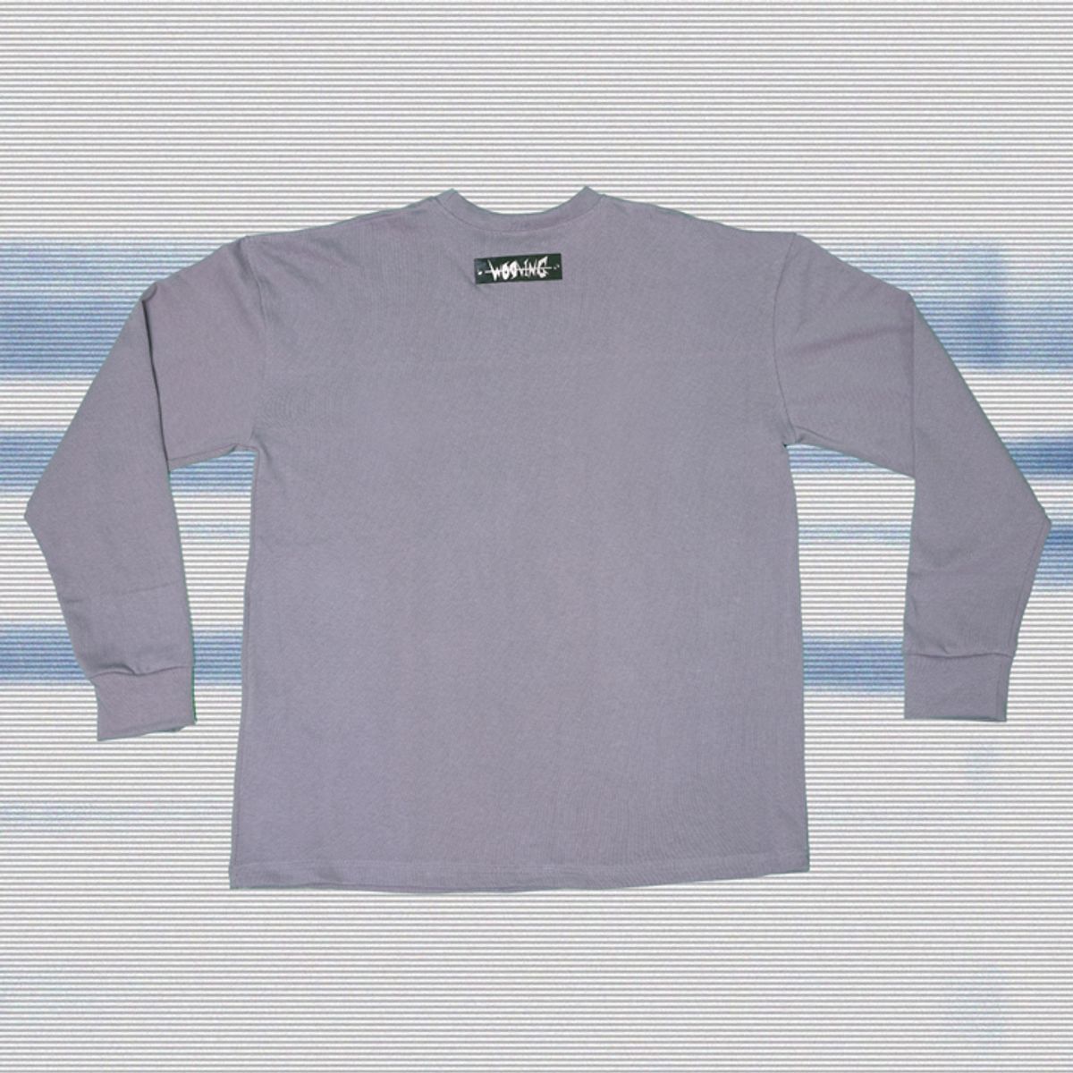 우빙(WOOVING) ROCKET LONG SLEEVE (CHARCOAL)