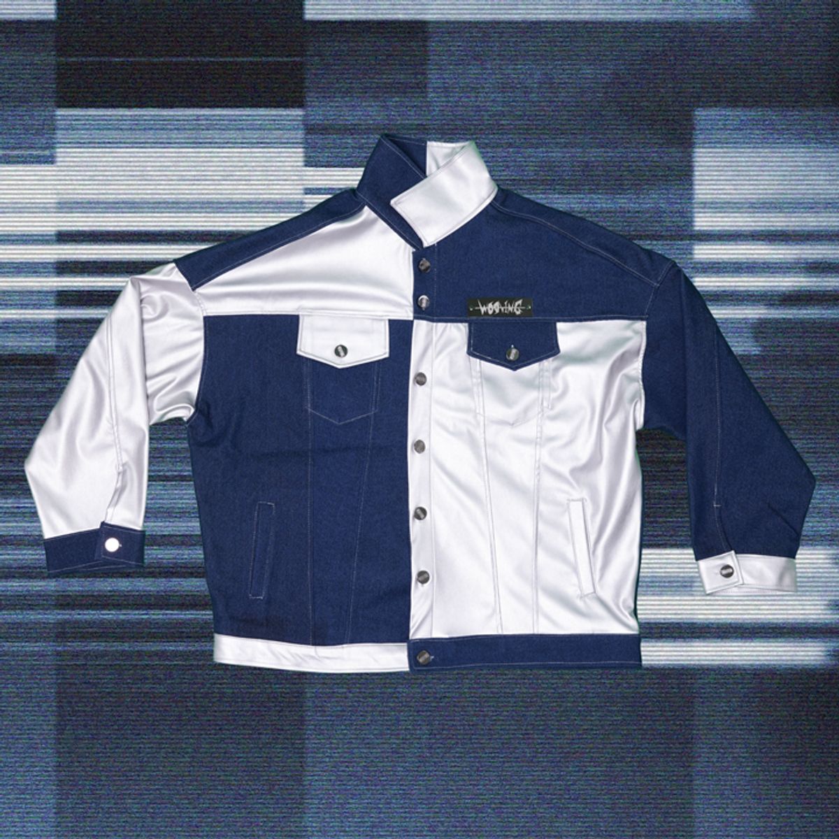 우빙(WOOVING) COSMIC TECHNICIAN JACKET (SILVER)