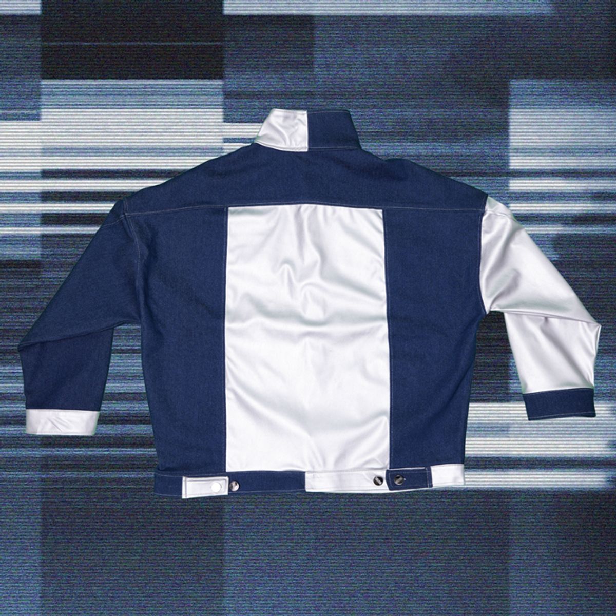 우빙(WOOVING) COSMIC TECHNICIAN JACKET (SILVER)