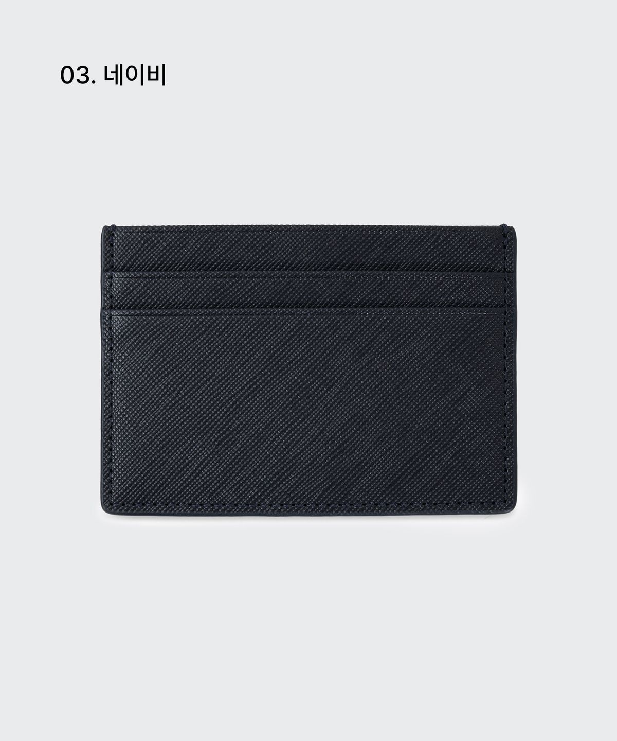 무신사 스탠다드(MUSINSA STANDARD) 사피아노 레더 카드 지갑