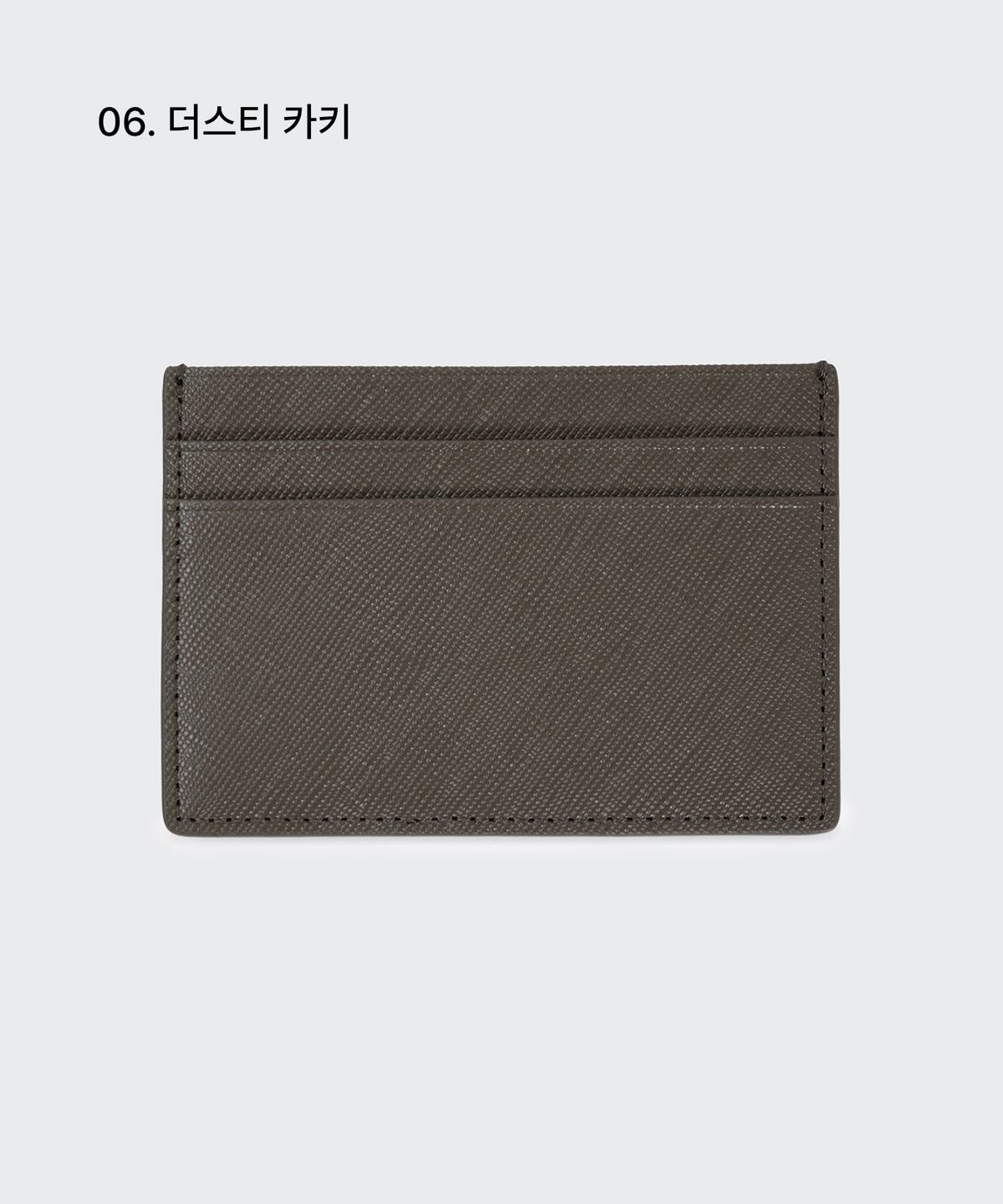 무신사 스탠다드(MUSINSA STANDARD) 사피아노 레더 카드 지갑