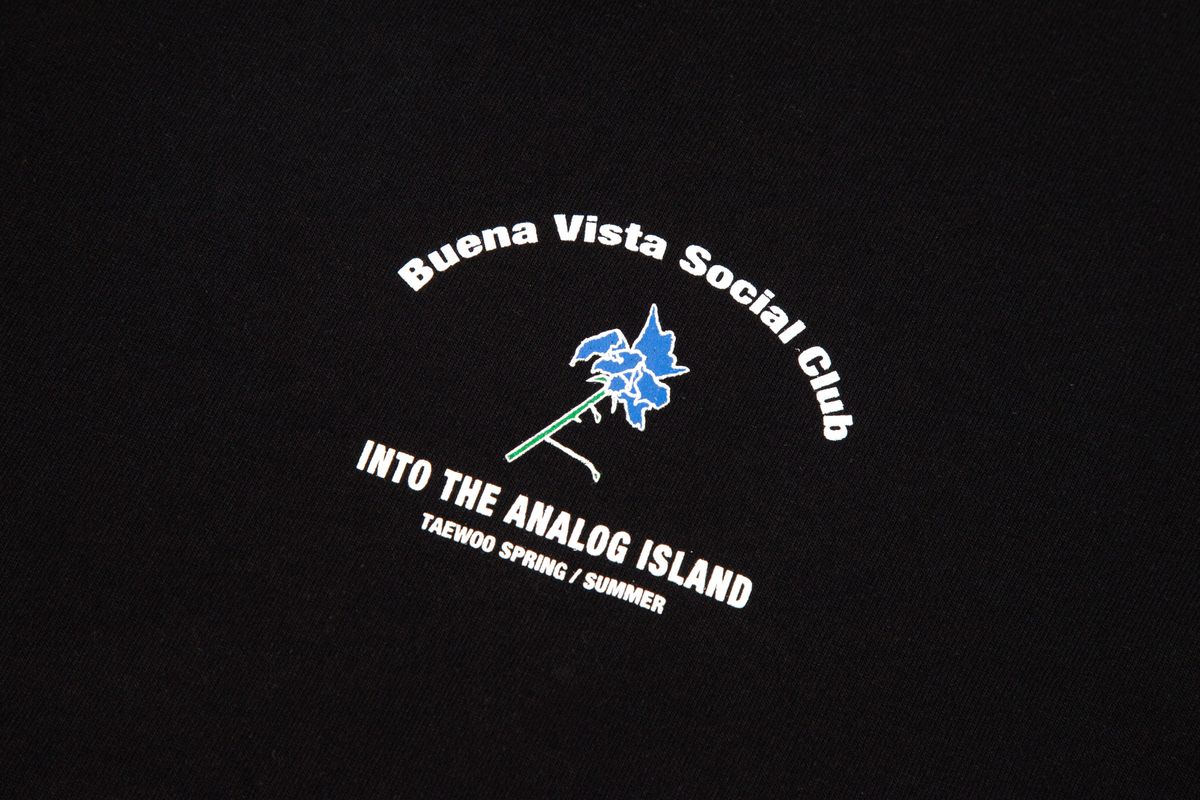 태우(TAEWOO) Havana social club t-shirt Black