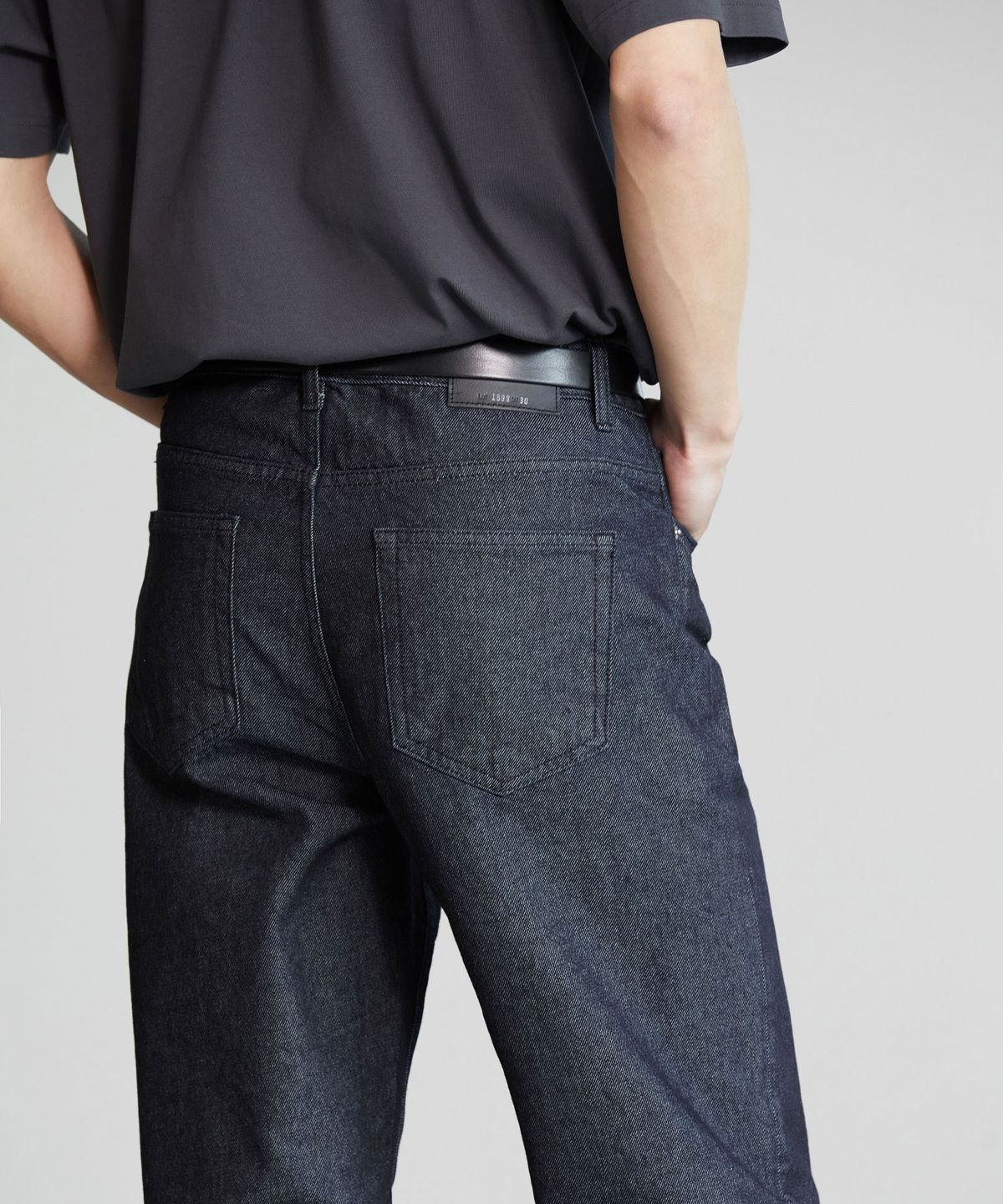 브랜디드(BRANDED) 1898 BLANK JEANS [WIDE STRAIGHT]