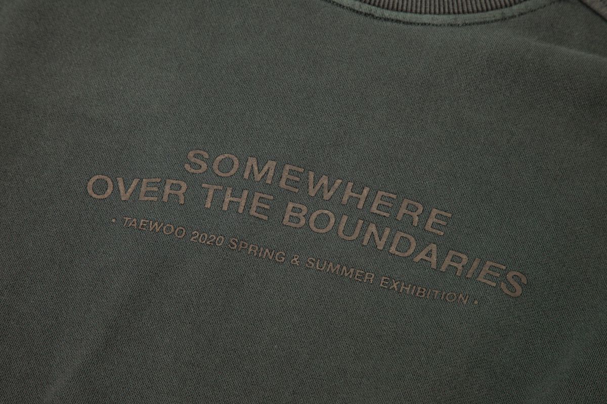 태우(TAEWOO) Recylcling Sweatshirt