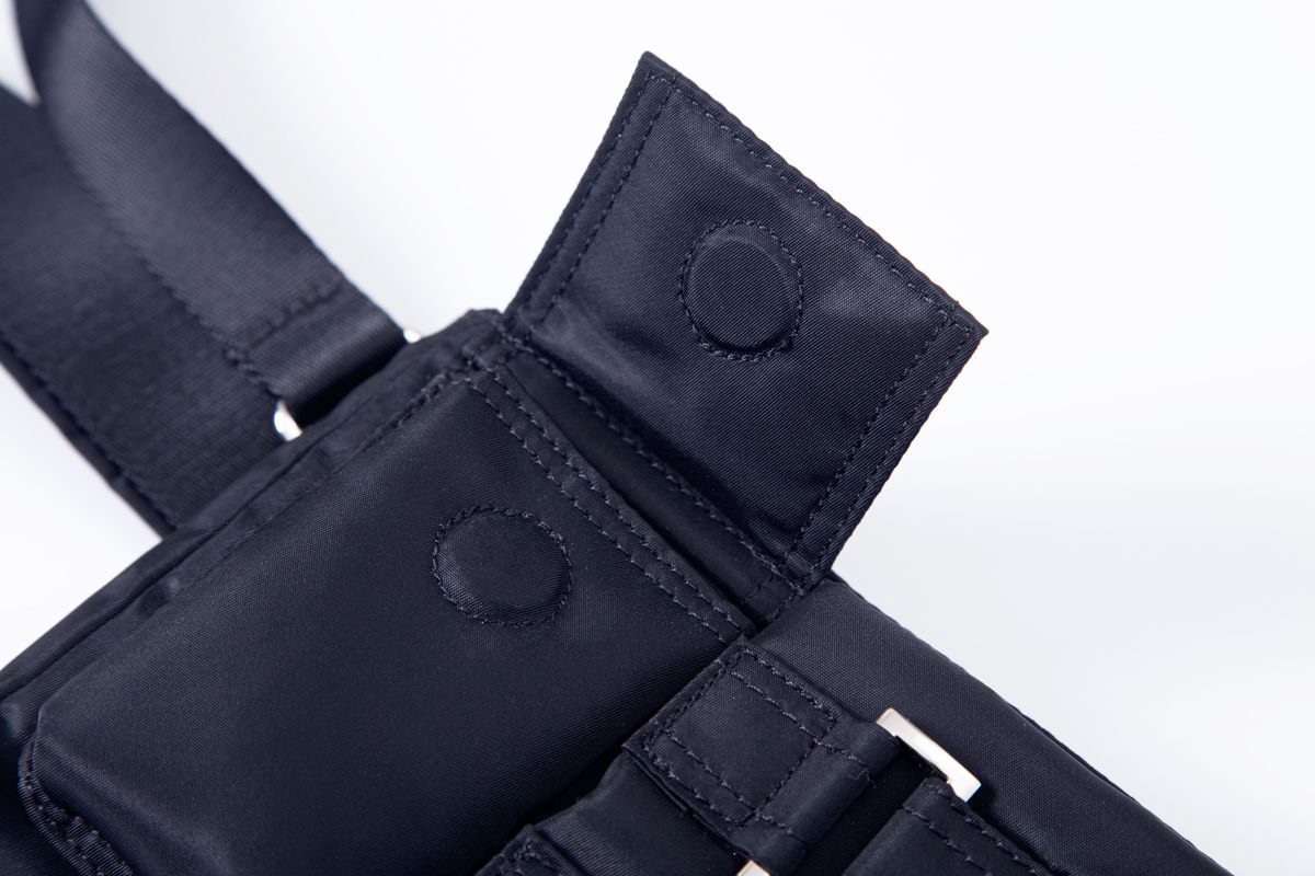 태우(TAEWOO) Double belted cross Bag