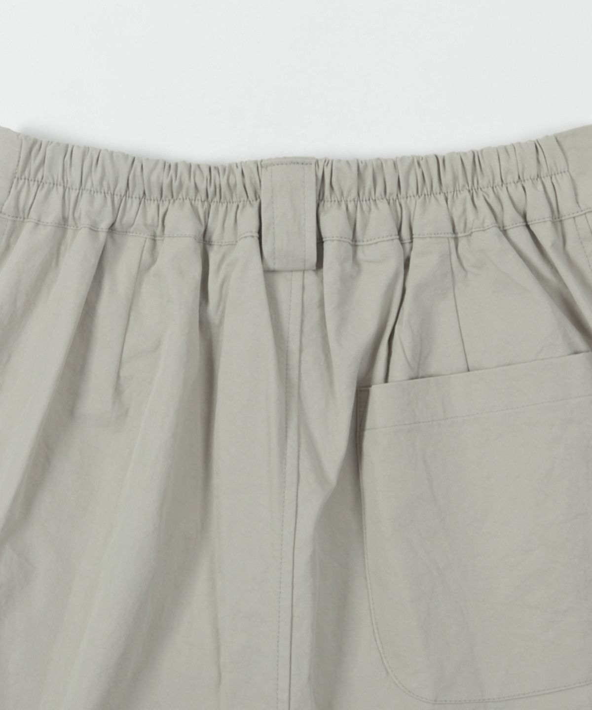 코튼벨(COTTON BELL) 와이드 하프 팬츠 - French Gray