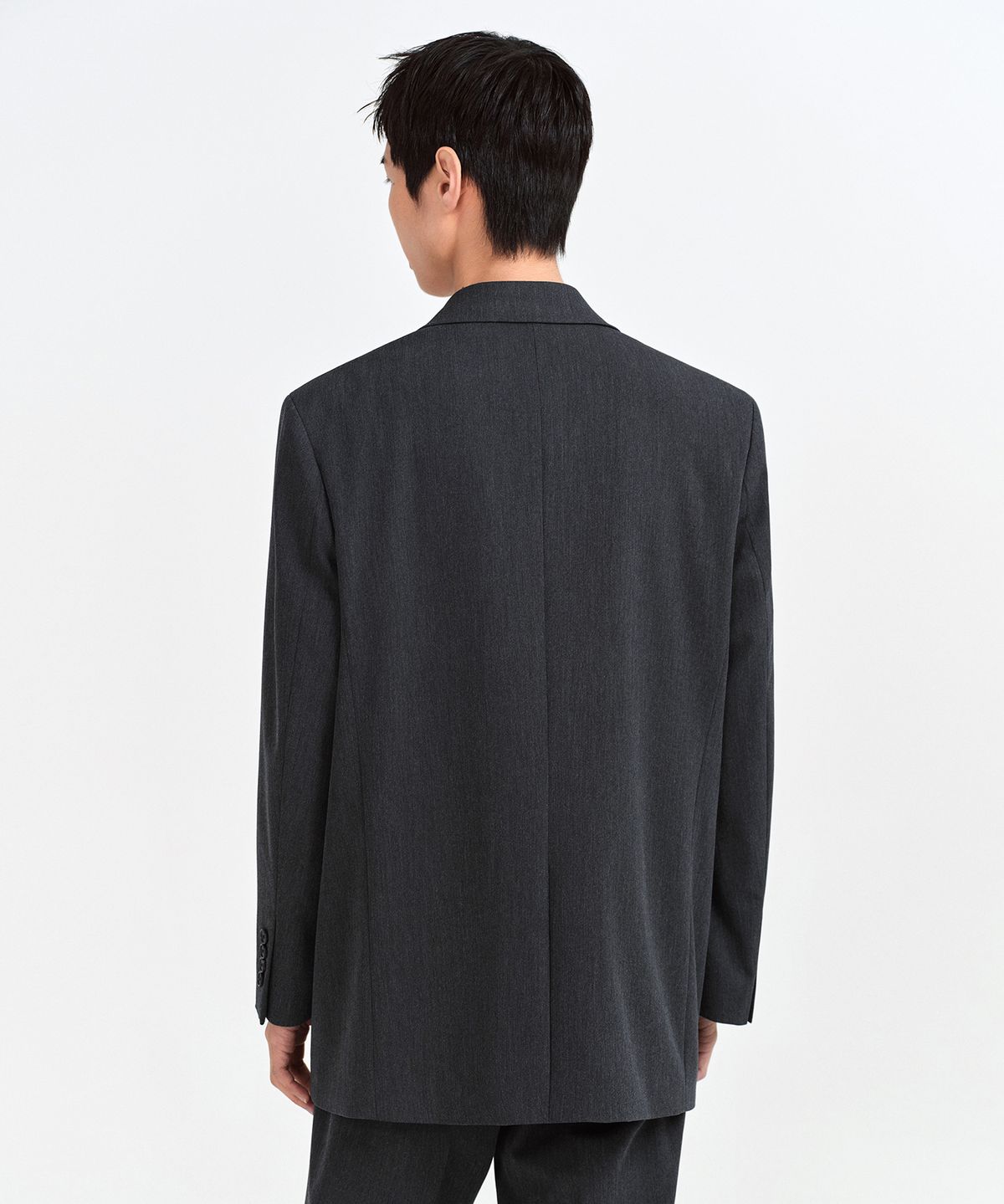 무신사 스탠다드(MUSINSA STANDARD) 오버사이즈 블레이저 [차콜 그레이]