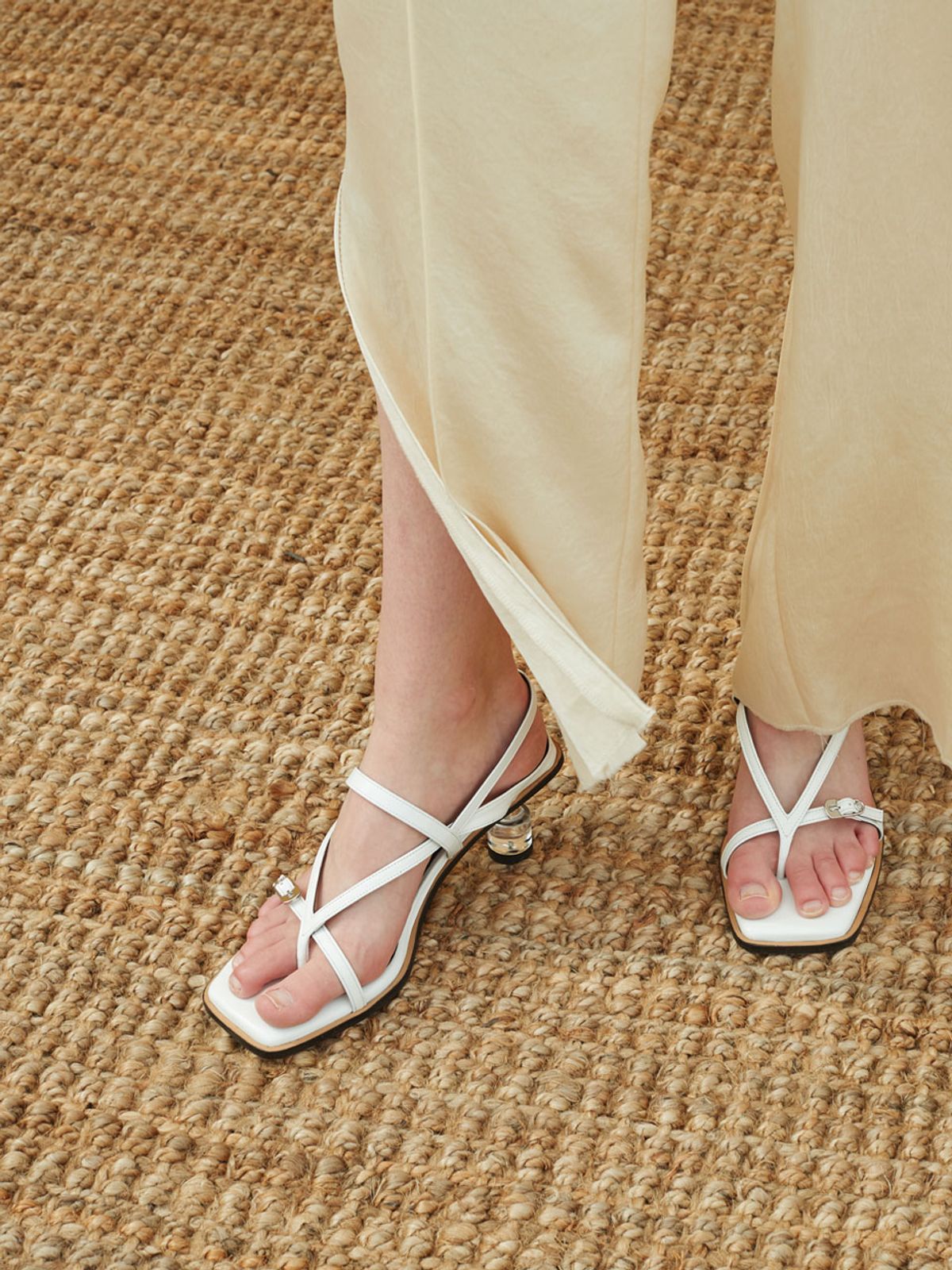 블랑토(BLANC TOE) 샌들 B20S20-WHITE