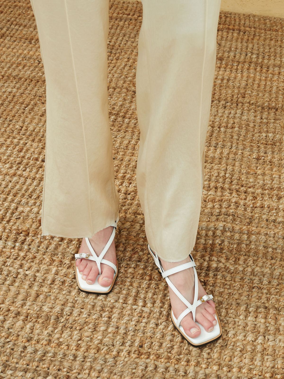 블랑토(BLANC TOE) 샌들 B20S20-WHITE