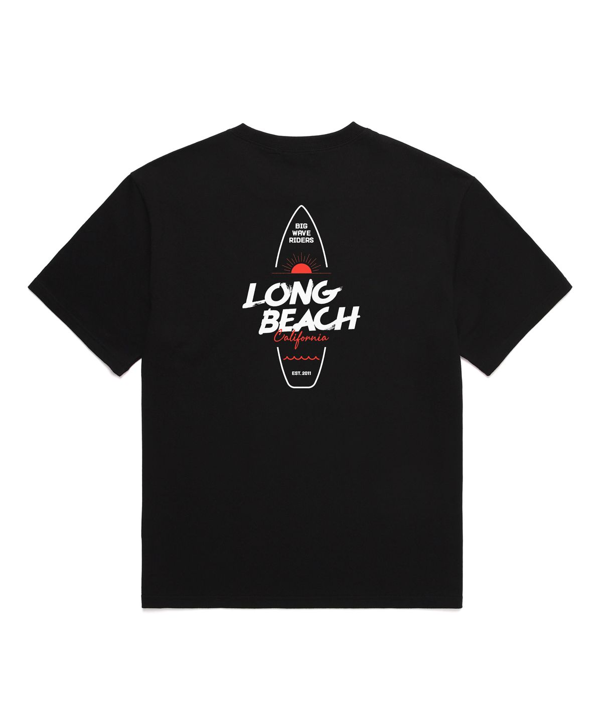밴웍스(VANNWORKS) Long Beach California오버핏 반팔 티셔츠 (VNCTS231) 블랙