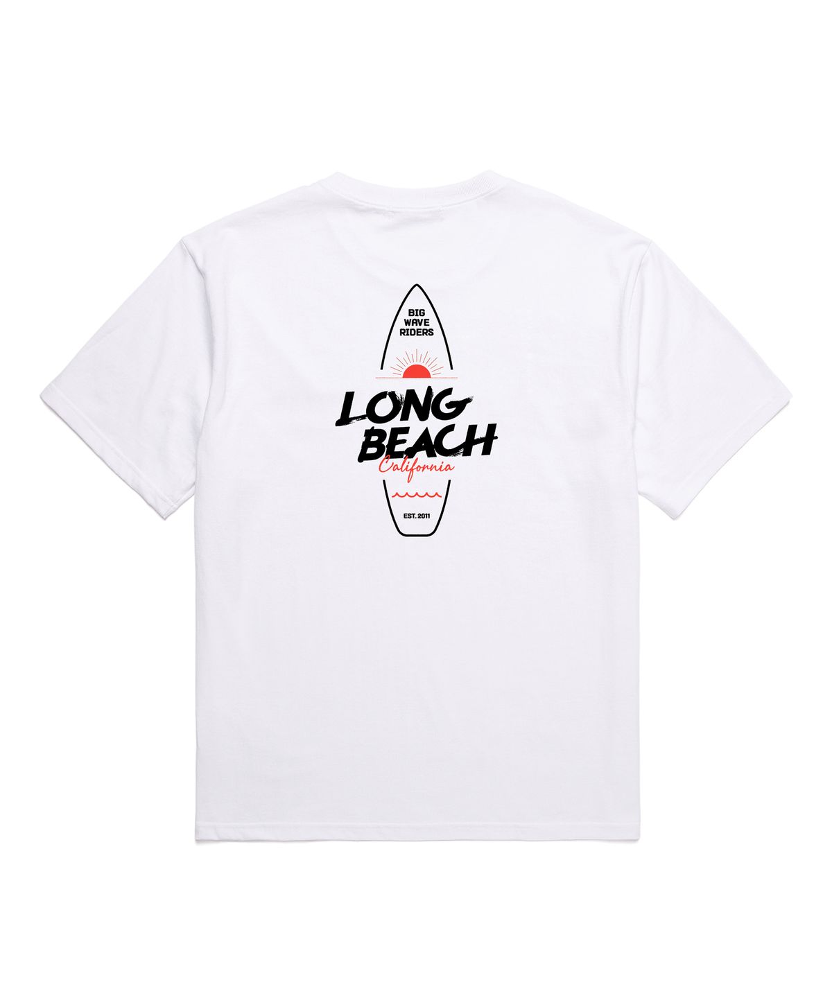 밴웍스(VANNWORKS) Long Beach California오버핏 반팔 티셔츠 (VNCTS231) 화이트