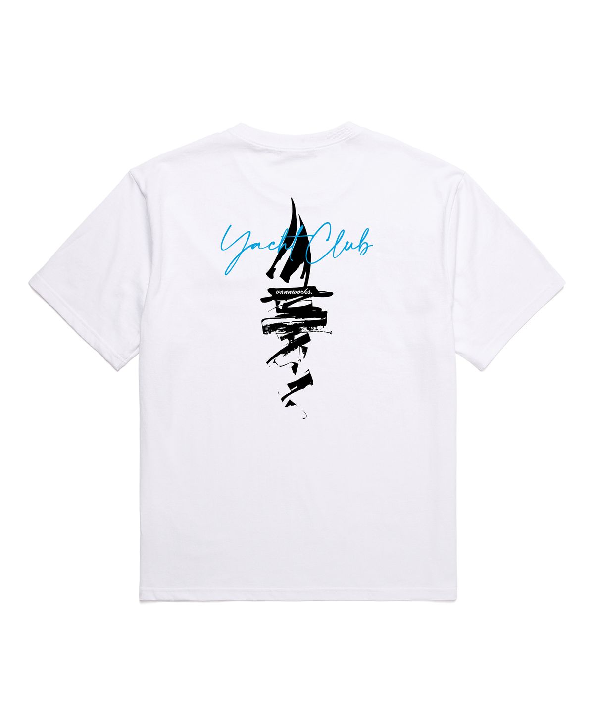 밴웍스(VANNWORKS) Yacht Club 오버핏 반팔 티셔츠 (VNCTS242) 화이트