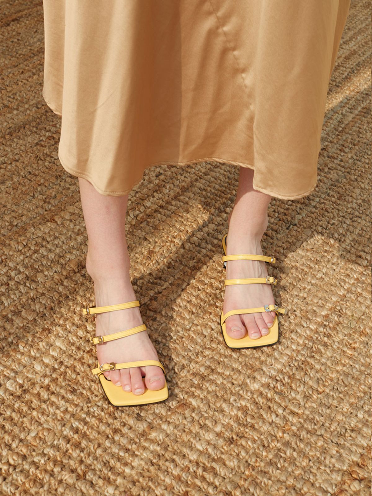 블랑토(BLANC TOE) 샌들 B20S15-YELLOW