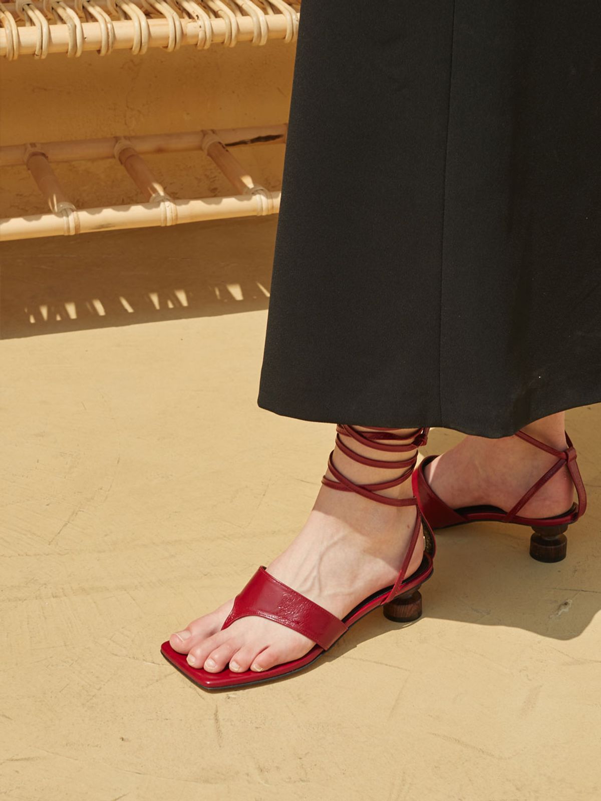 블랑토(BLANC TOE) 샌들 B20S19-RED