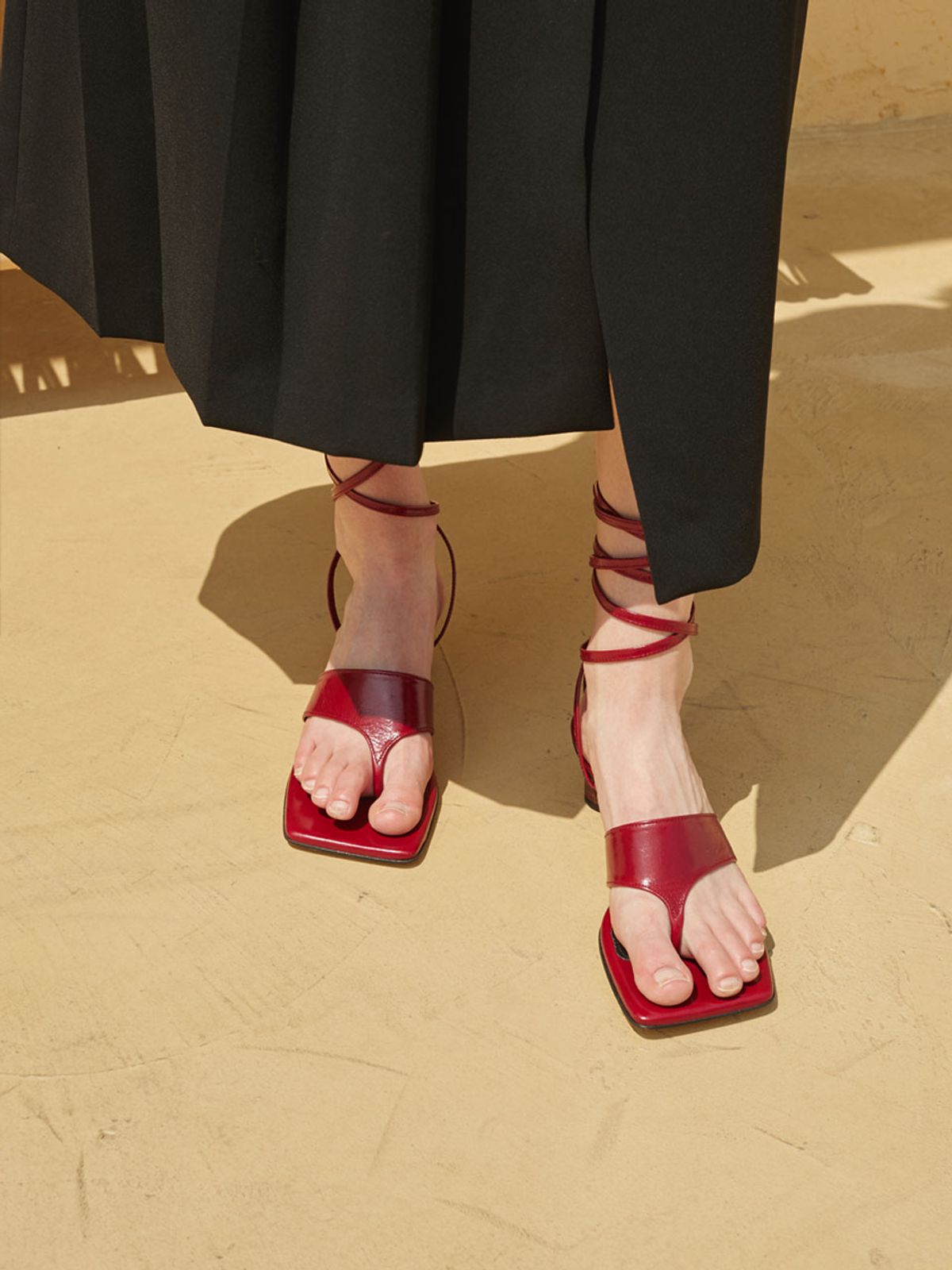 블랑토(BLANC TOE) 샌들 B20S19-RED