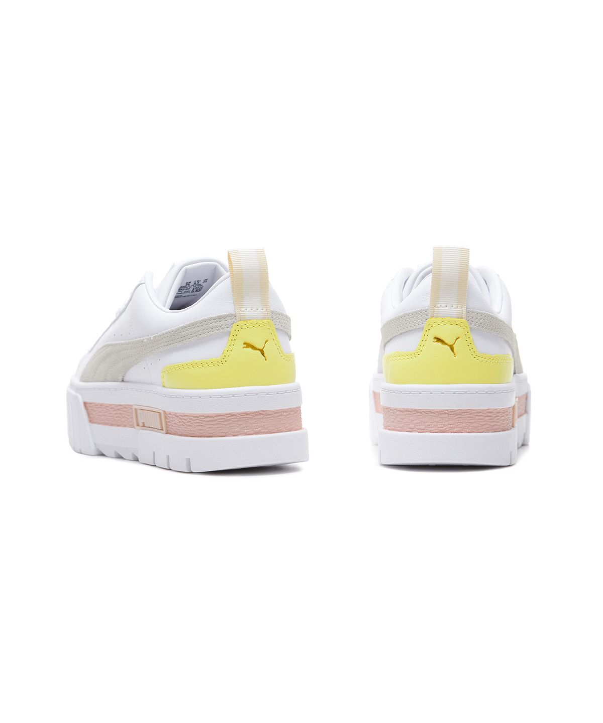 푸마(PUMA) 메이즈 레더 Wns - 화이트:핑크 / 381983-03