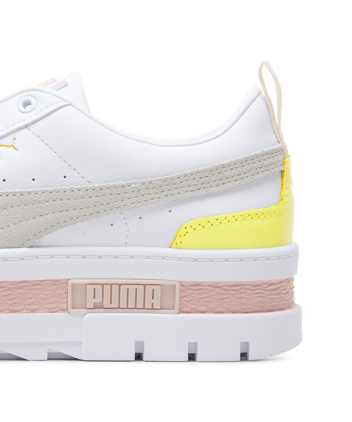 푸마(PUMA) 메이즈 레더 Wns - 화이트:핑크 / 381983-03
