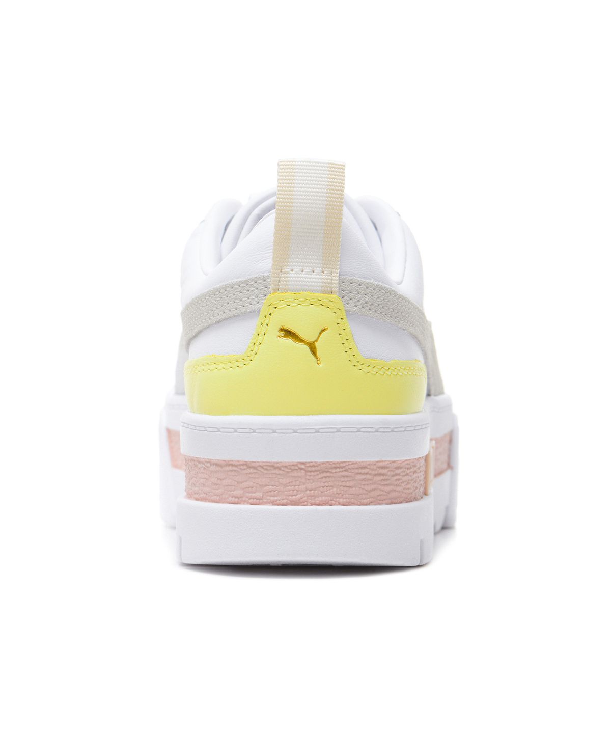 푸마(PUMA) 메이즈 레더 Wns - 화이트:핑크 / 381983-03