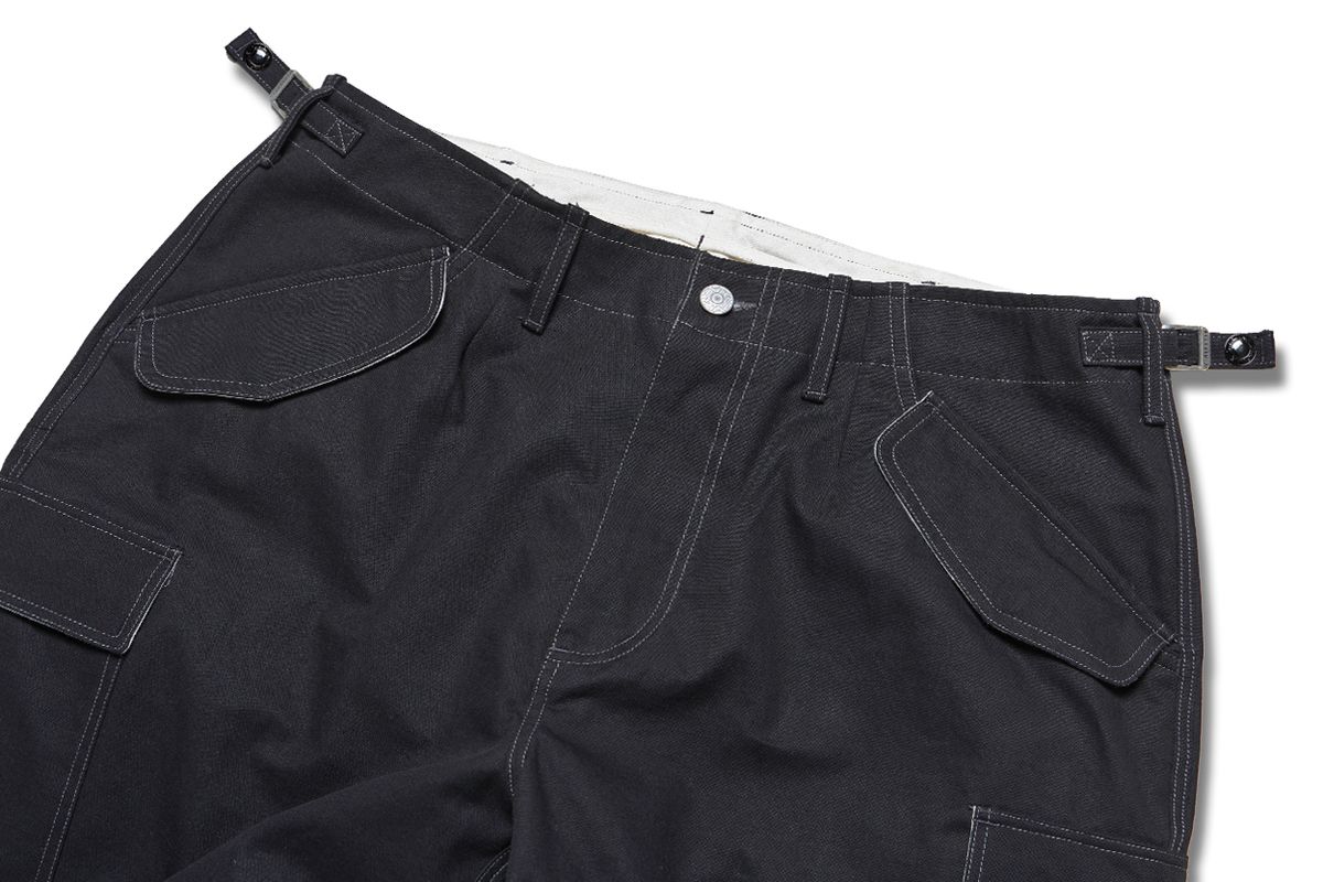디아프바인(DIAFVINE) DV.LOT 638 M-51 Field Trousers -BLACK-
