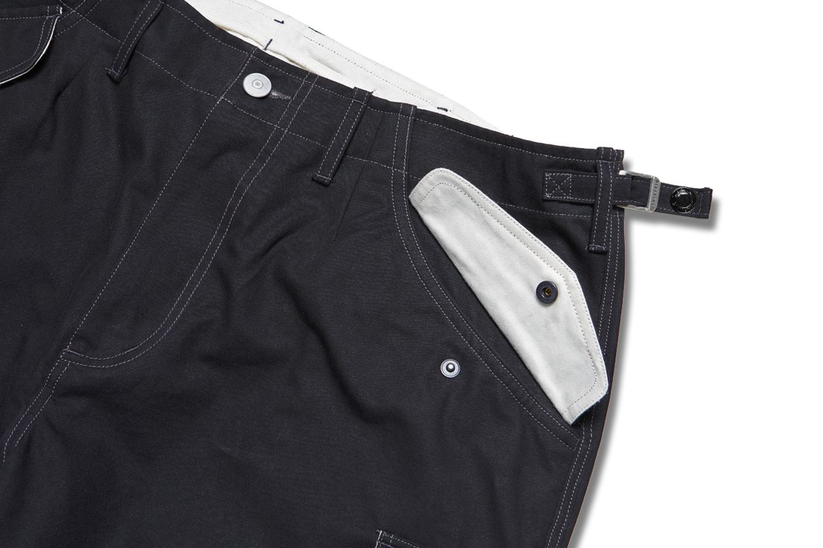 디아프바인(DIAFVINE) DV.LOT 638 M-51 Field Trousers -BLACK-