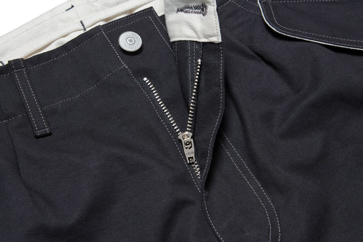 디아프바인(DIAFVINE) DV.LOT 638 M-51 Field Trousers -BLACK-