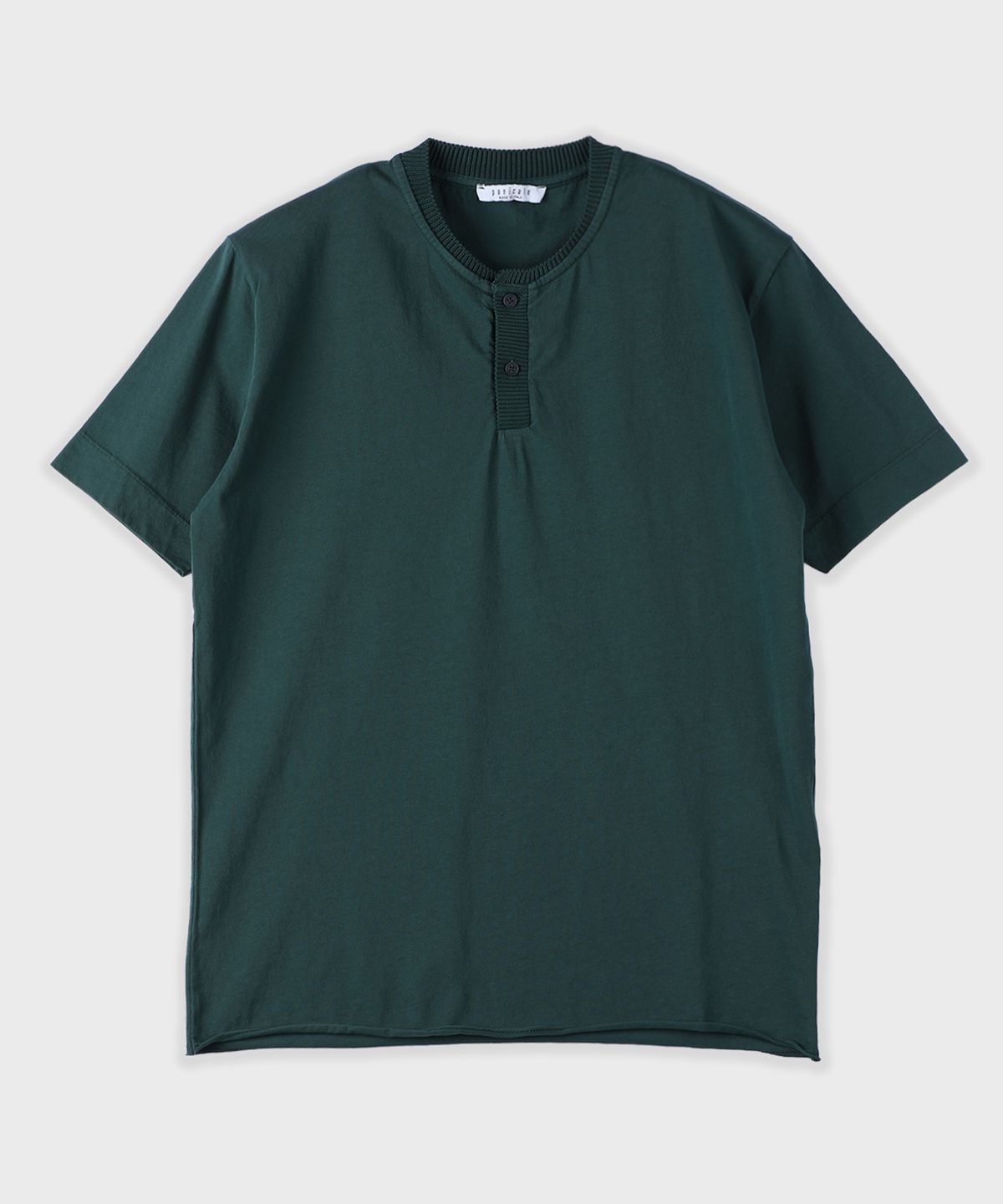 빠니깔레(PANICALE) 라운드 버튼넥 티셔츠 4 COLOR