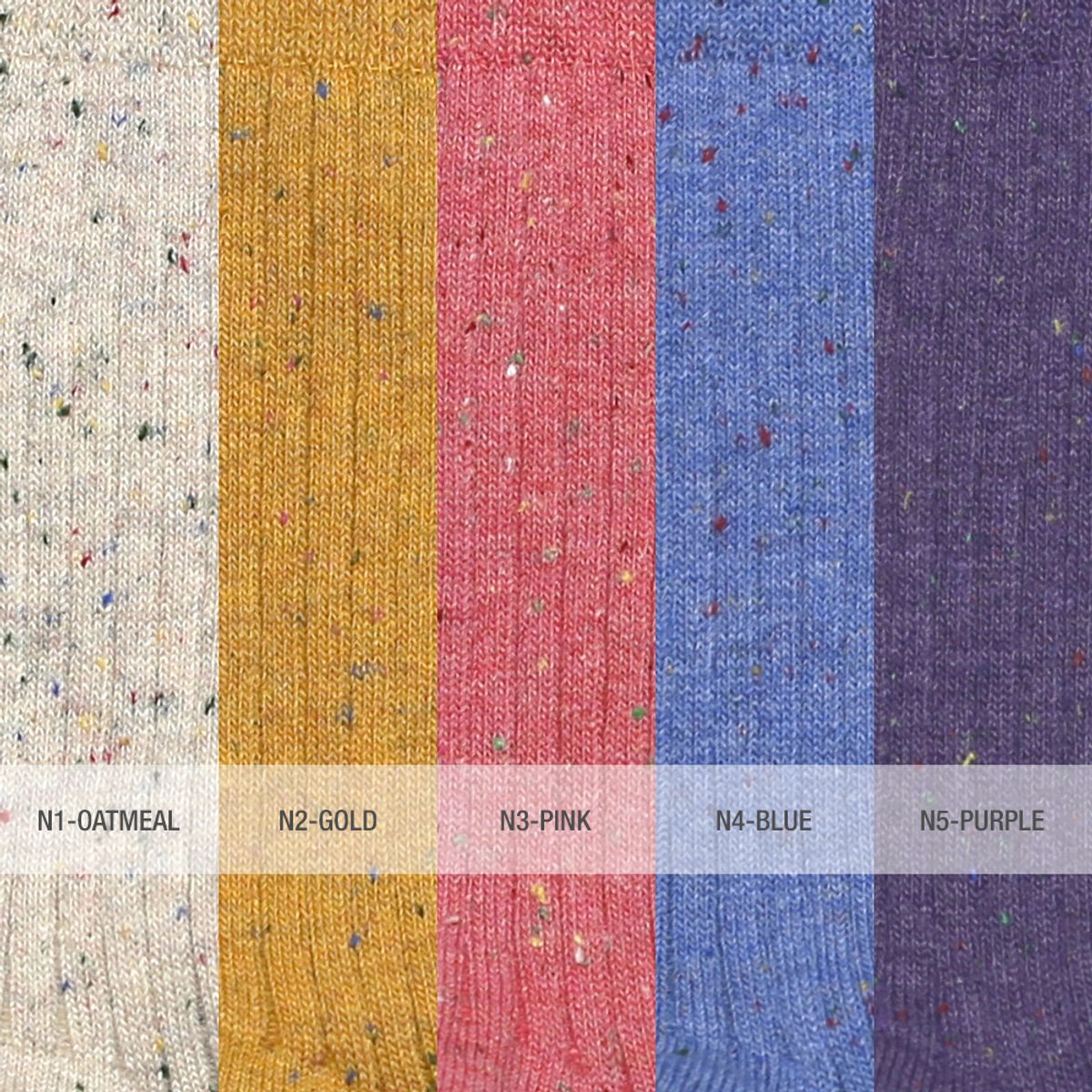 얀웍스(YARNWORKS) [넵 멜란지 5팩]WORK0 기본 립양말
