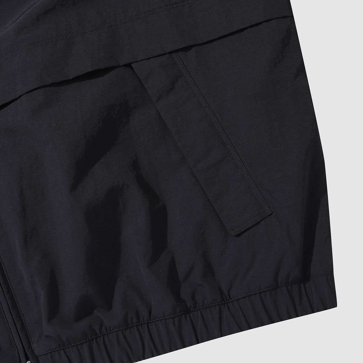 엄브로(UMBRO) 클래식 스탠넥 웜업 바람막이 자켓 블랙 UR321CJK93
