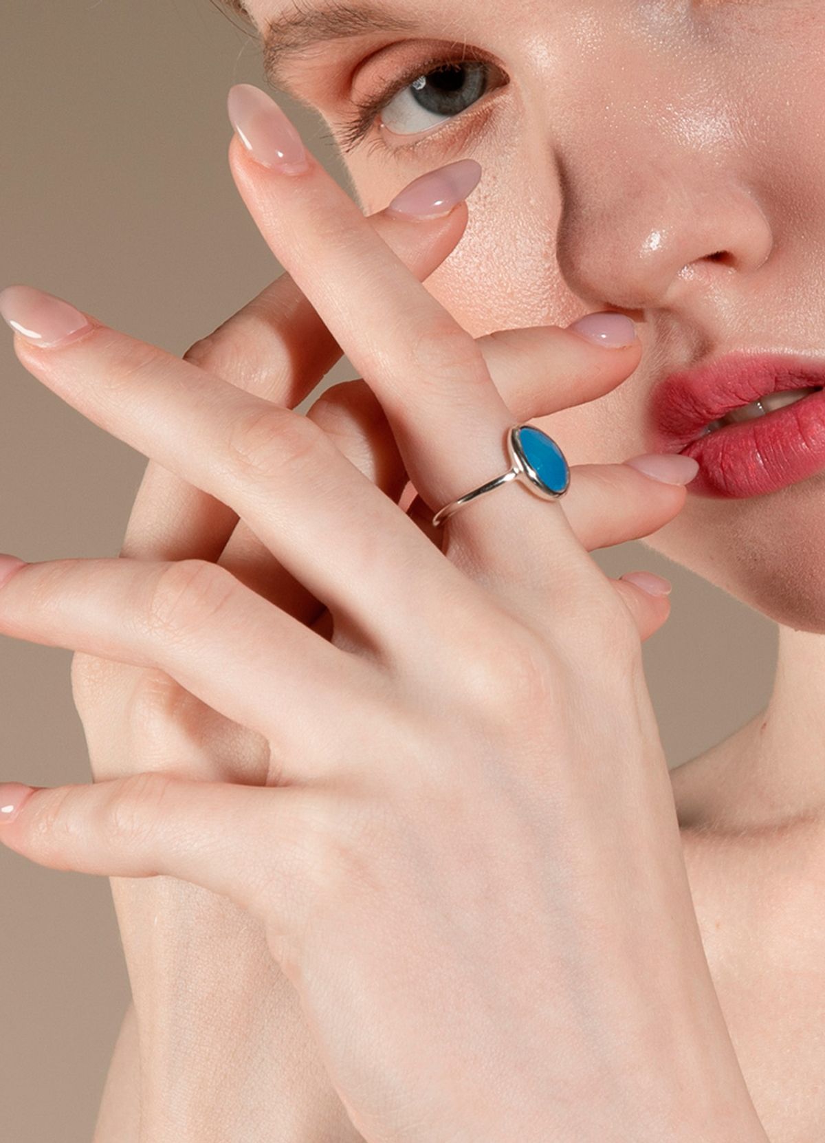 앙쥬오도르(ANGE ODOR) Moon Stone Ring