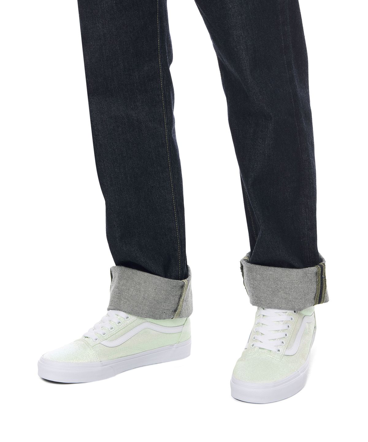 반스(VANS) 올드스쿨 - (UV 글리터) 핑크:트루 화이트