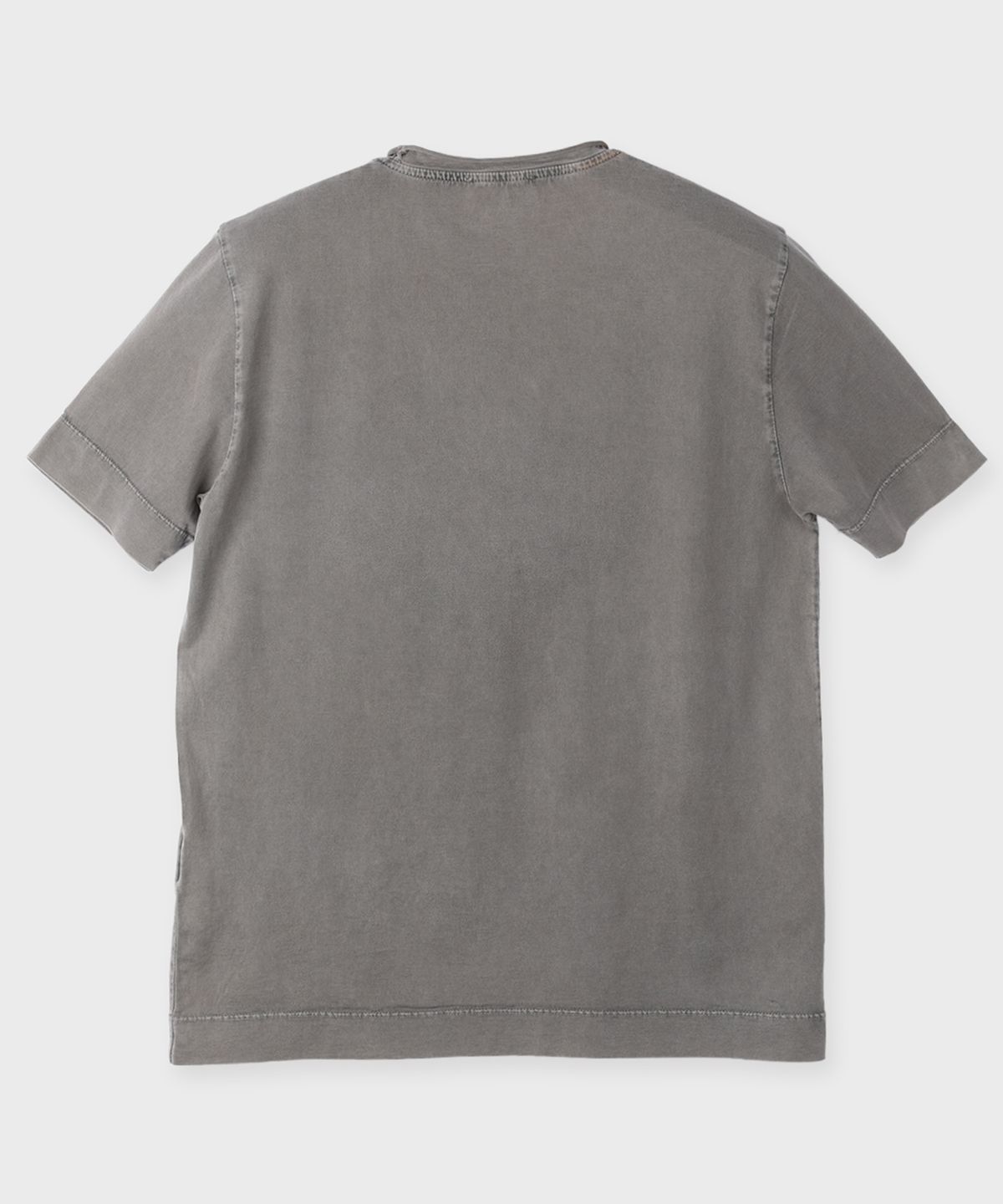 빠니깔레(PANICALE) 롤드 넥 코튼 티셔츠 2 COLOR