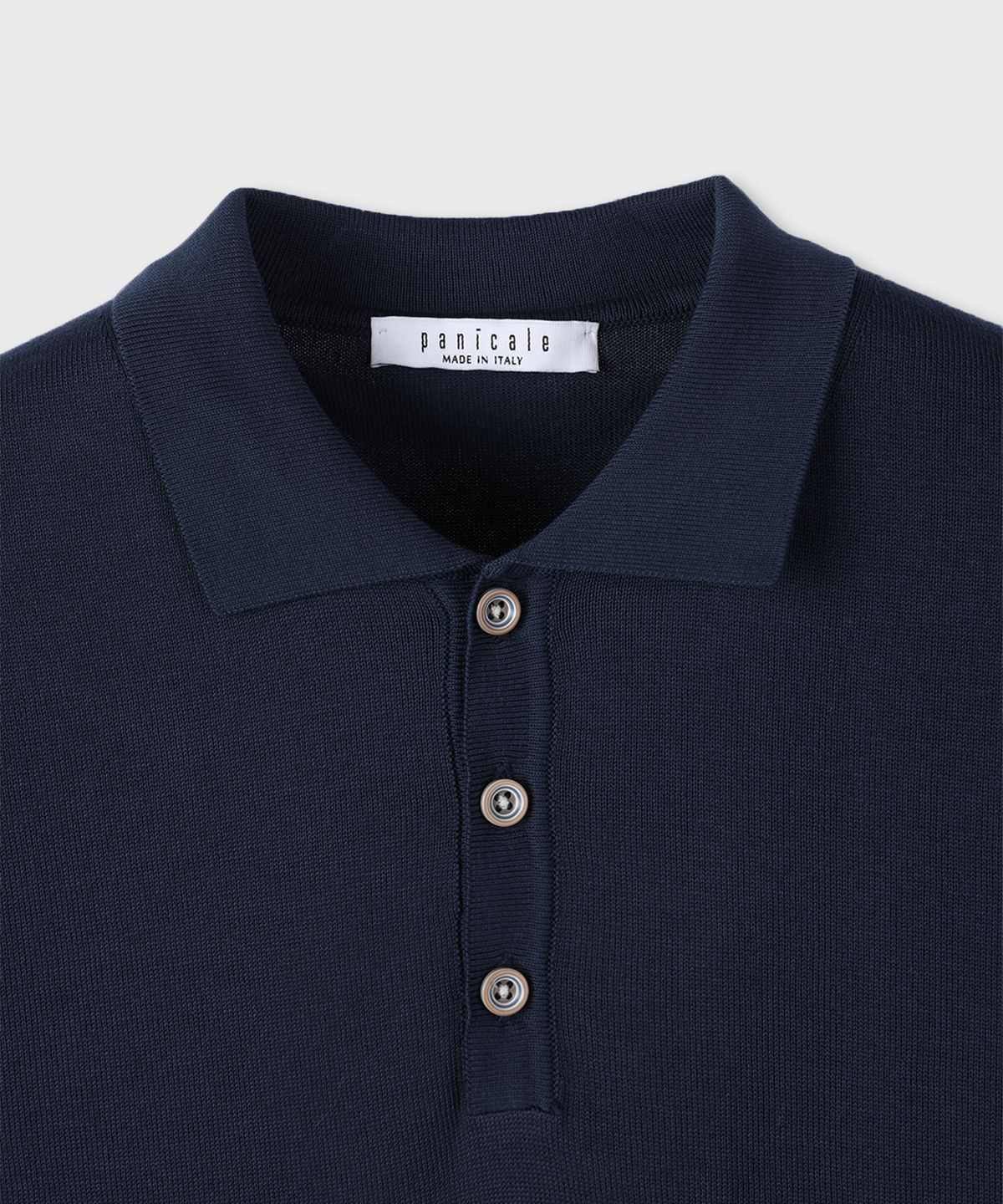 빠니깔레(PANICALE) 스프레드 칼라 코튼 폴로 셔츠 3 COLOR