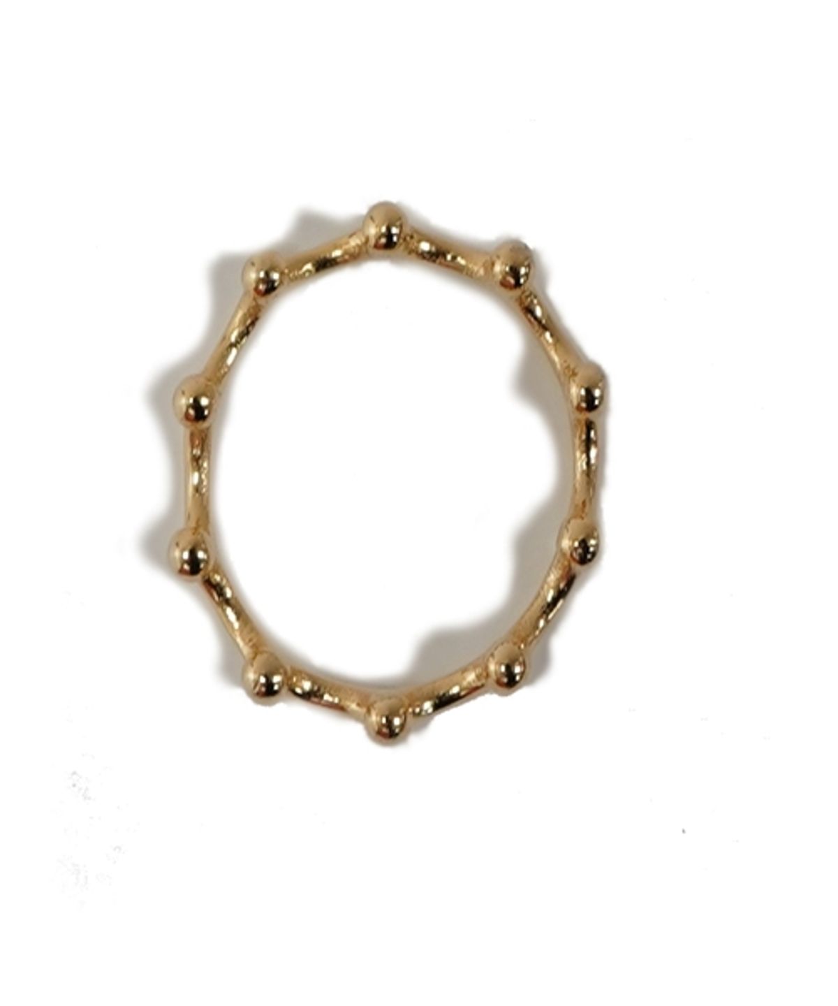 봉보(BONBEAU) Margaret Gold ring 크라운 레이어드 반지