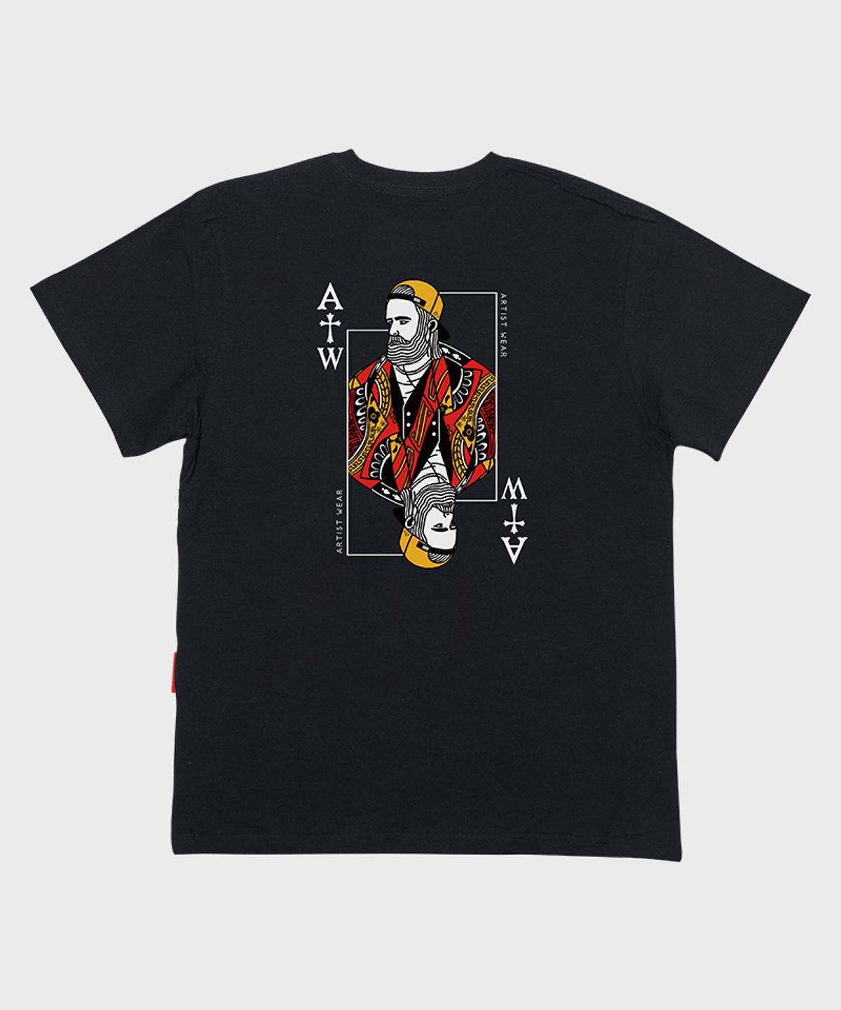 아티스트웨어(ARTISTWEAR) [ATW] 킹 오브 스트릿 반팔티_BK