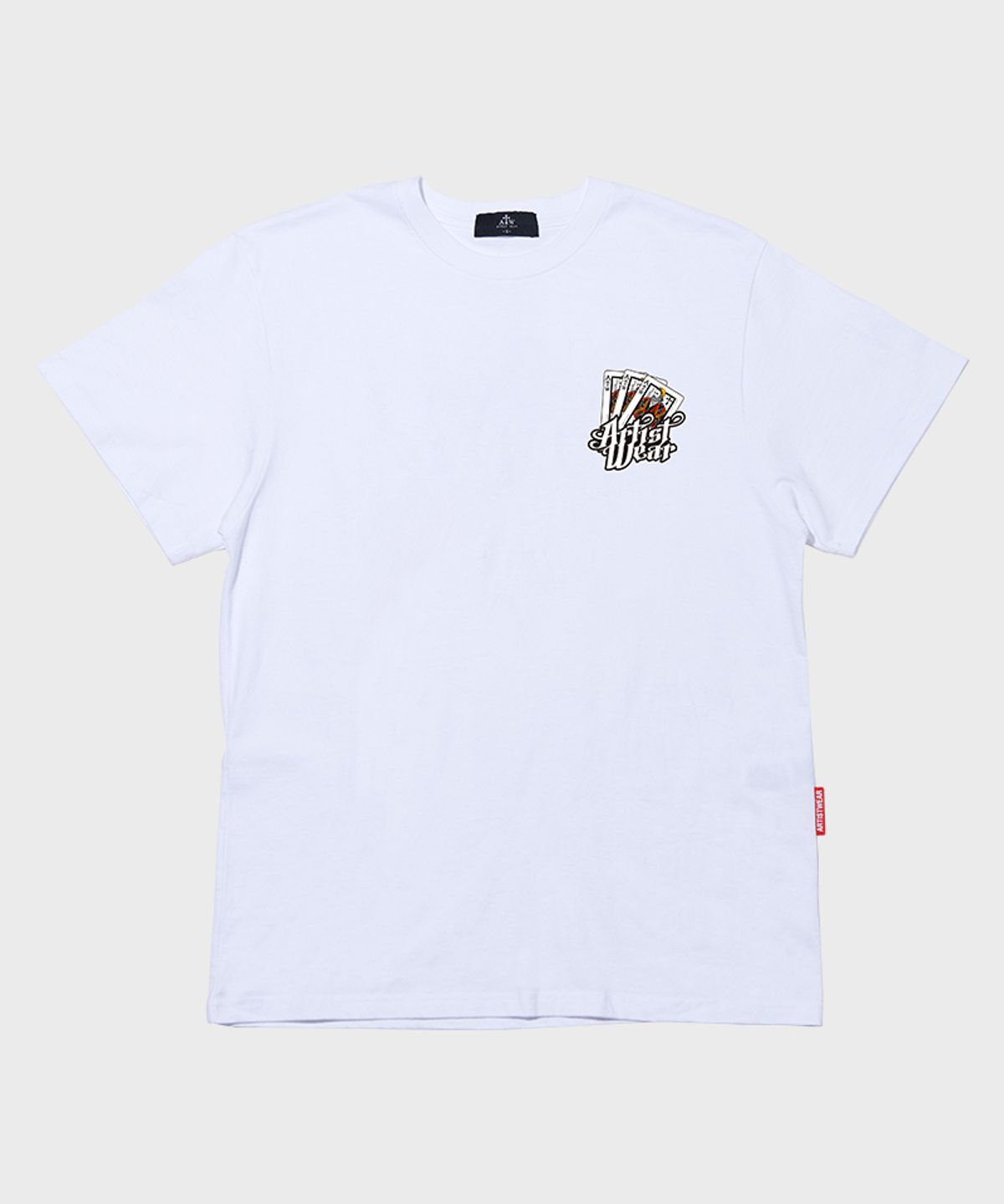 아티스트웨어(ARTISTWEAR) [ATW] 킹 오브 스트릿 반팔티_WH