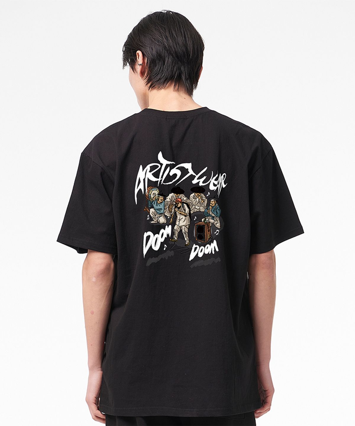 아티스트웨어(ARTISTWEAR) [ATW] 쇼미더 조선 반팔티_BK