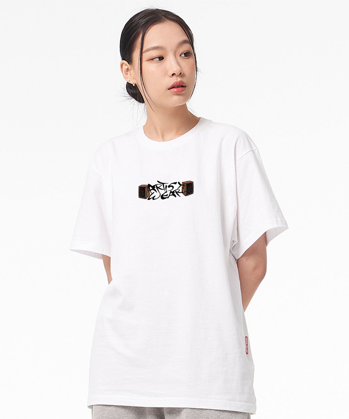 아티스트웨어(ARTISTWEAR) [ATW] 쇼미더 조선 반팔티_WH