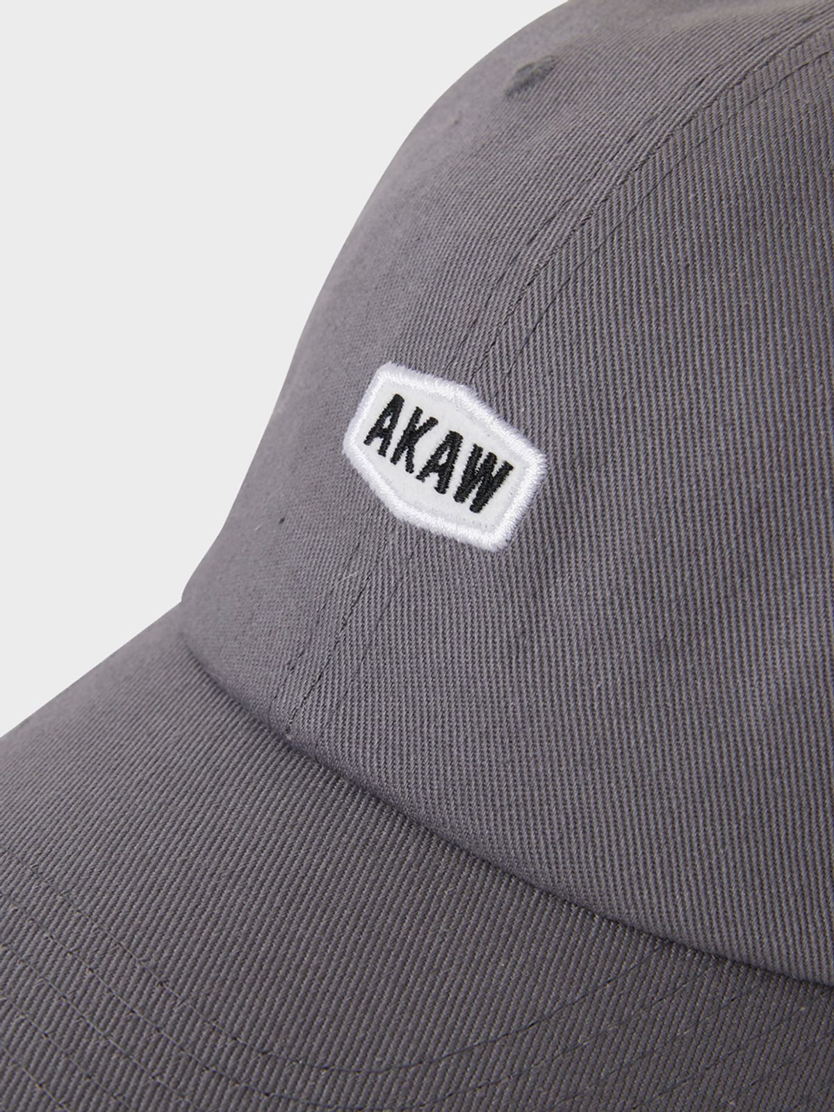 아카우(AKAW) 오버핏 클래식 볼캡 (그레이)