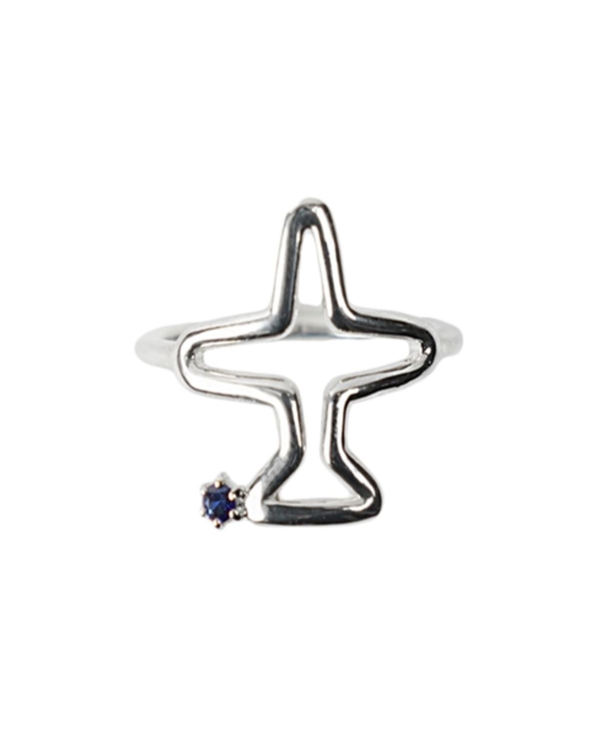 봉보(BONBEAU) Airplane silver ring 비행기 실버반지
