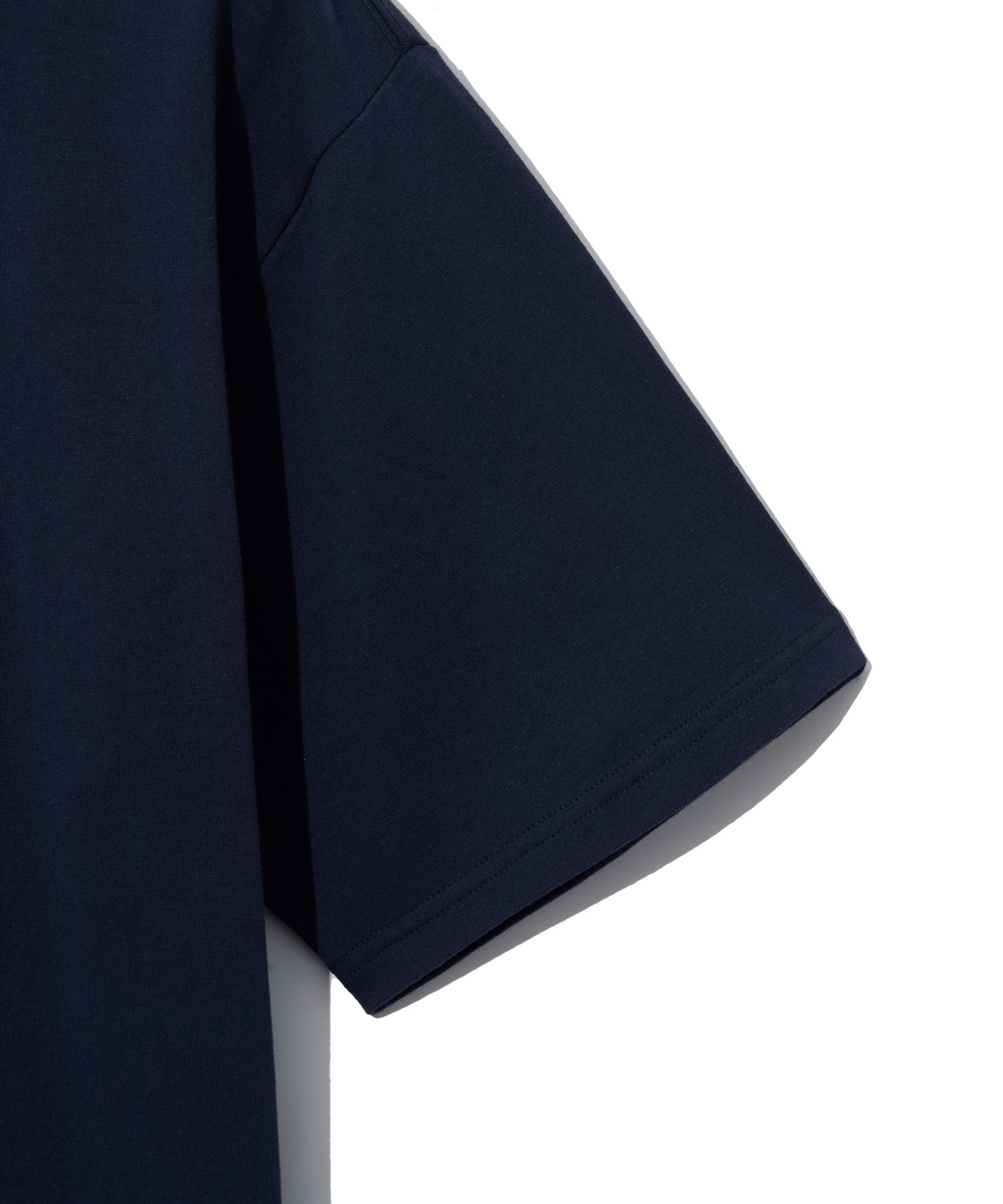 MUSINSA | YALE EMBROIDERY UNIVERSITY DAN TEE NAVY
