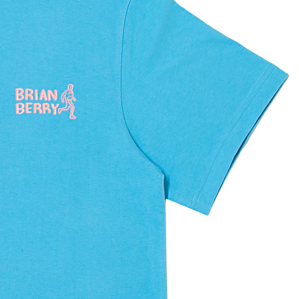 브라이언베리(BRIAN BERRY) BUILD LOGO TEE_S/BLUE