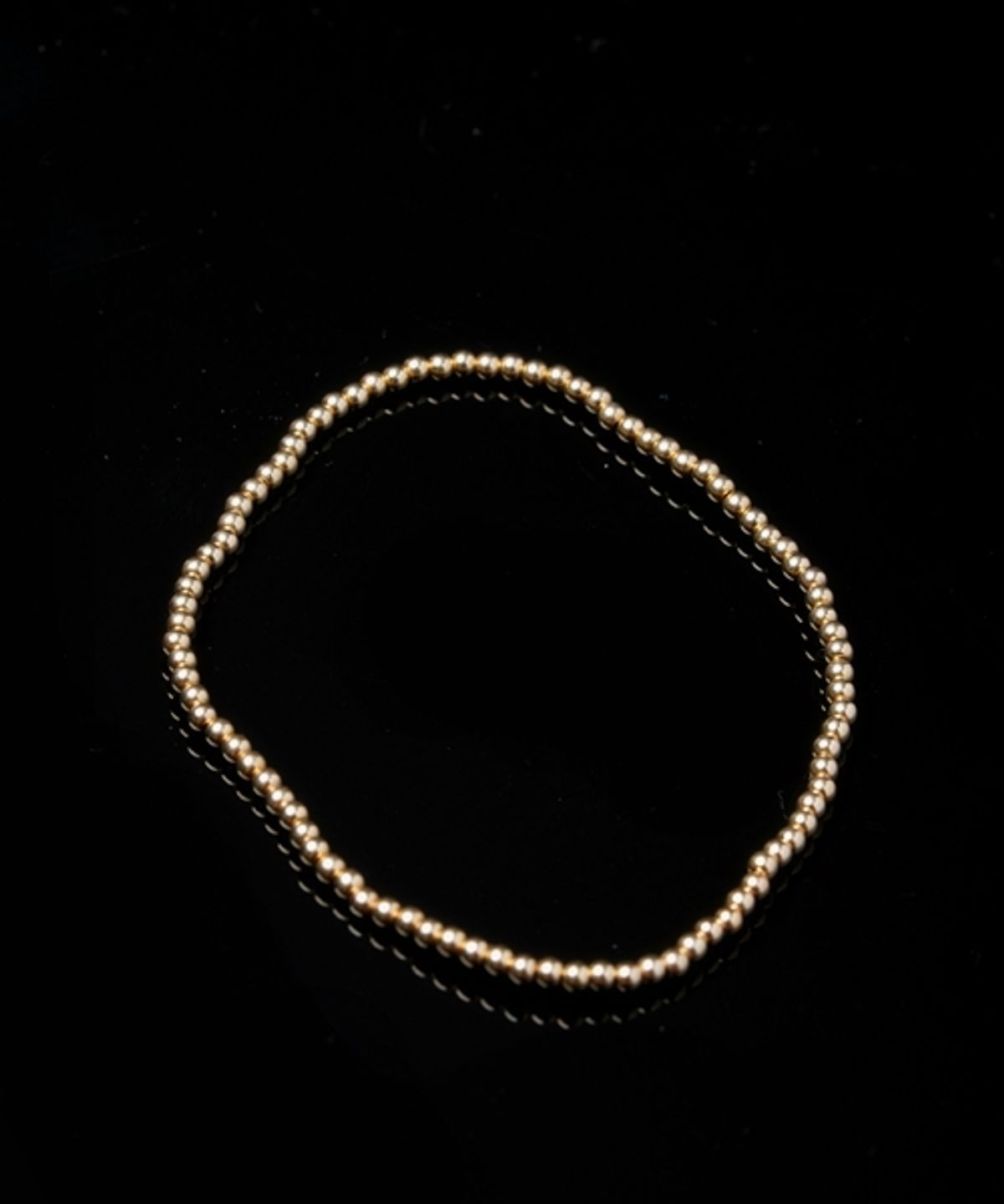봉보(BONBEAU) 2mm silver gold ball daily simple Bracelet 925실버 은볼 팔찌 2mm