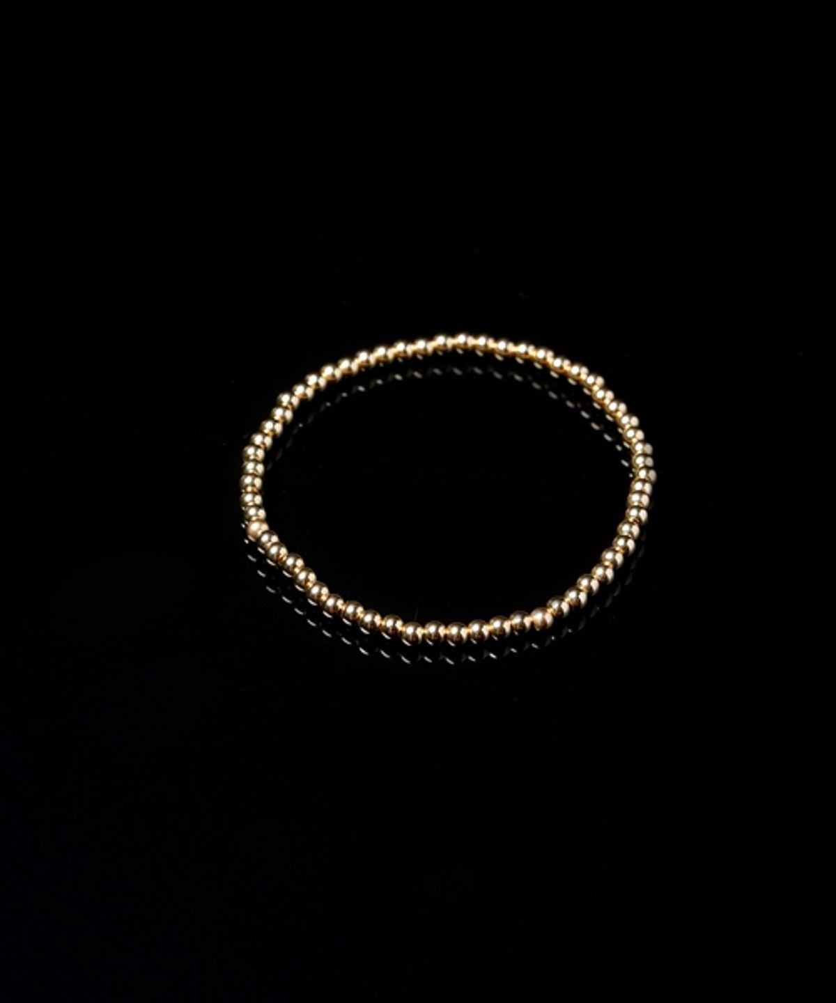 봉보(BONBEAU) 3mm silver gold ball daily simple Bracelet 925실버 은볼 팔찌 3mm
